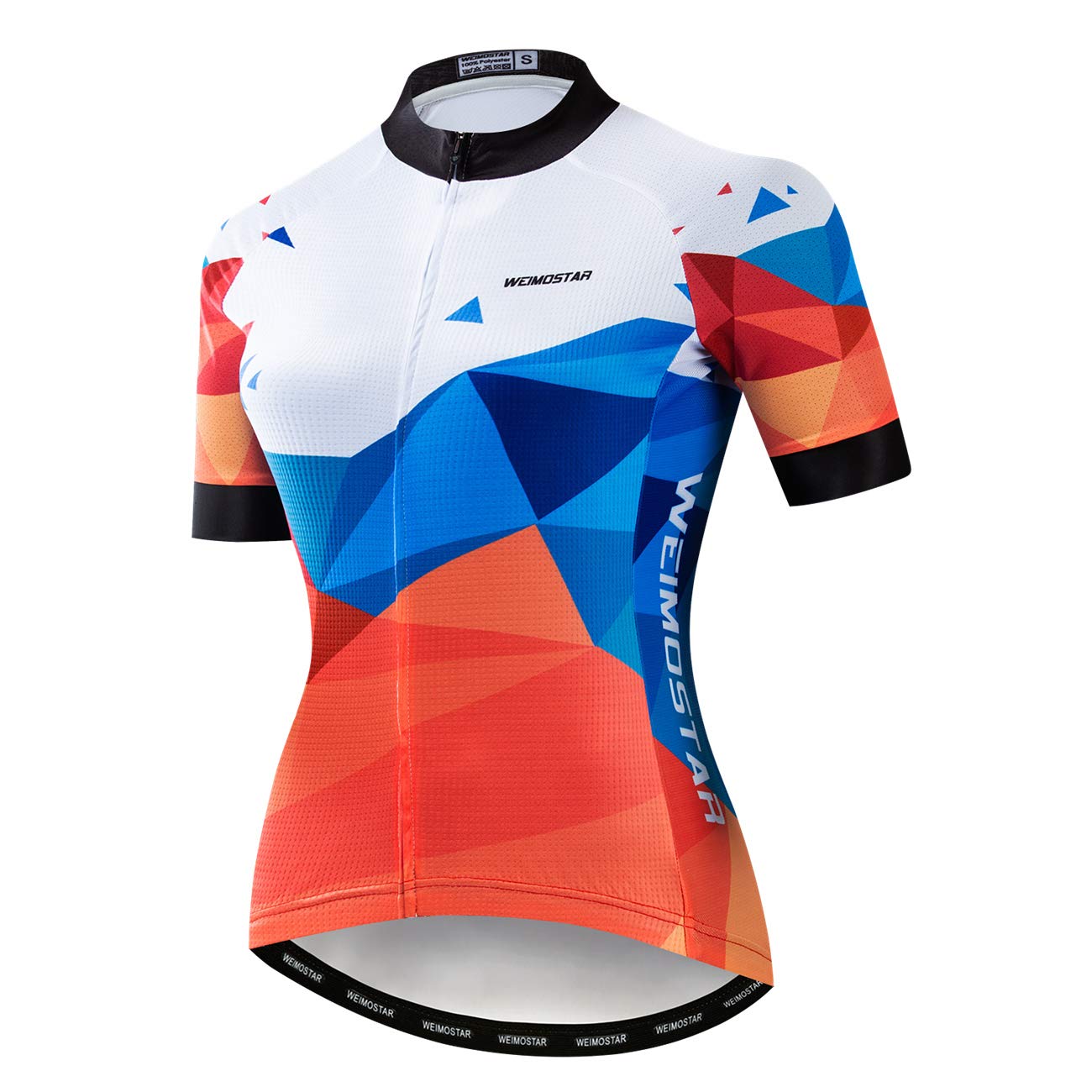 Women's Summer Short Sleeve Cycling Jersey - Breathable Quick-Dry Mountain Bike Shirt for Racing & Outdoor Sports | Perfect for Road Cycling, Mountain Biking & Fitness Training