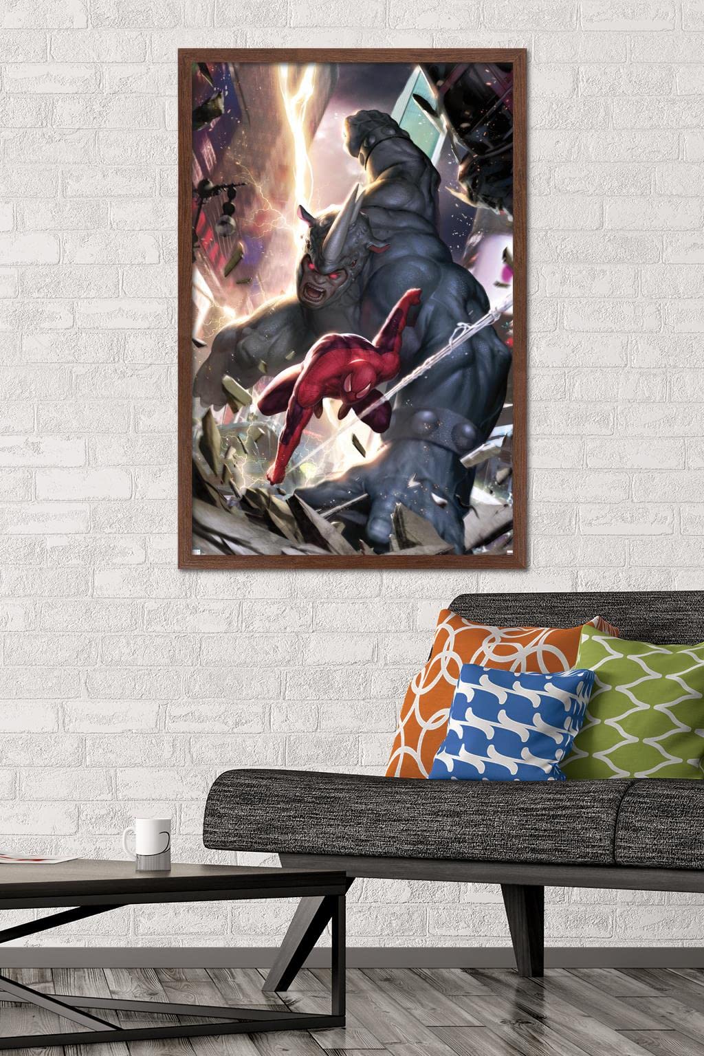 Trends International Marvel Comics Spider-Man, Rhino & X-23 #10 Wall Poster - 34