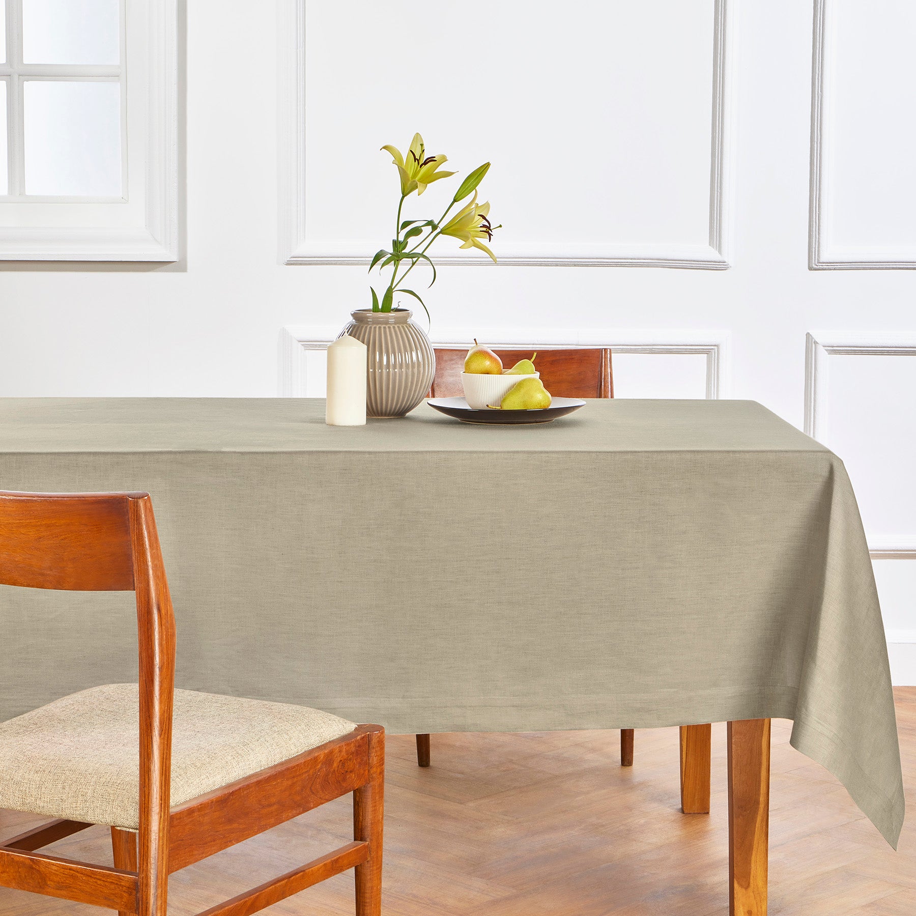 Premium Extra Large Fete Tablecloth - Waterproof & Stain-Resistant for Outdoor Parties, Weddings, and Events