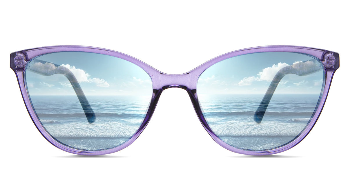 Zayla Women's Prescription Tinted Glasses – Stylish & UV Protection – Perfect for Driving, Reading & Outdoor Activities