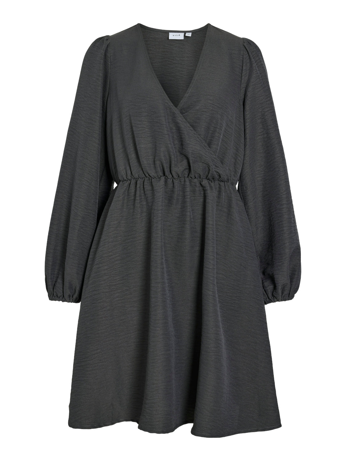 Kris Faux Wrap Mini Dress in Poppy Seed - Flattering Bodycon Party Dress for Women, Perfect for Date Night, Cocktail Parties & Special Occasions