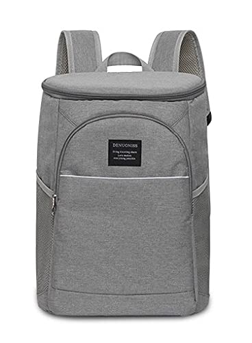 HOBIRD 20L Insulated Backpack Cooler - Waterproof Thermal Picnic Bag with Thickened Insulation, Large Capacity Cooler Backpack for Camping, Beach, Hiking & Outdoor Activities (Green)