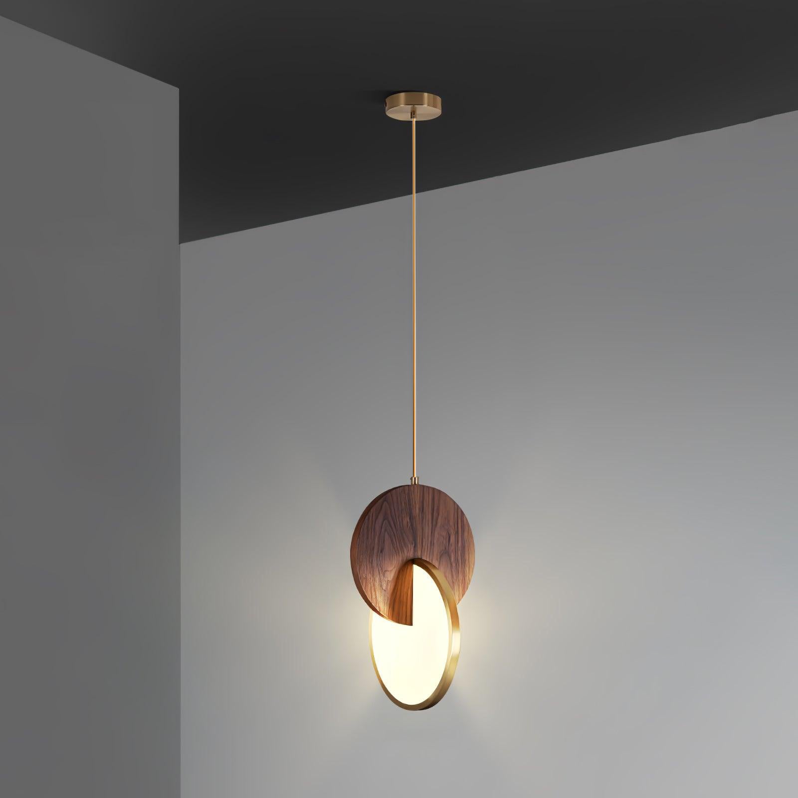 Walnut Wood & Gold