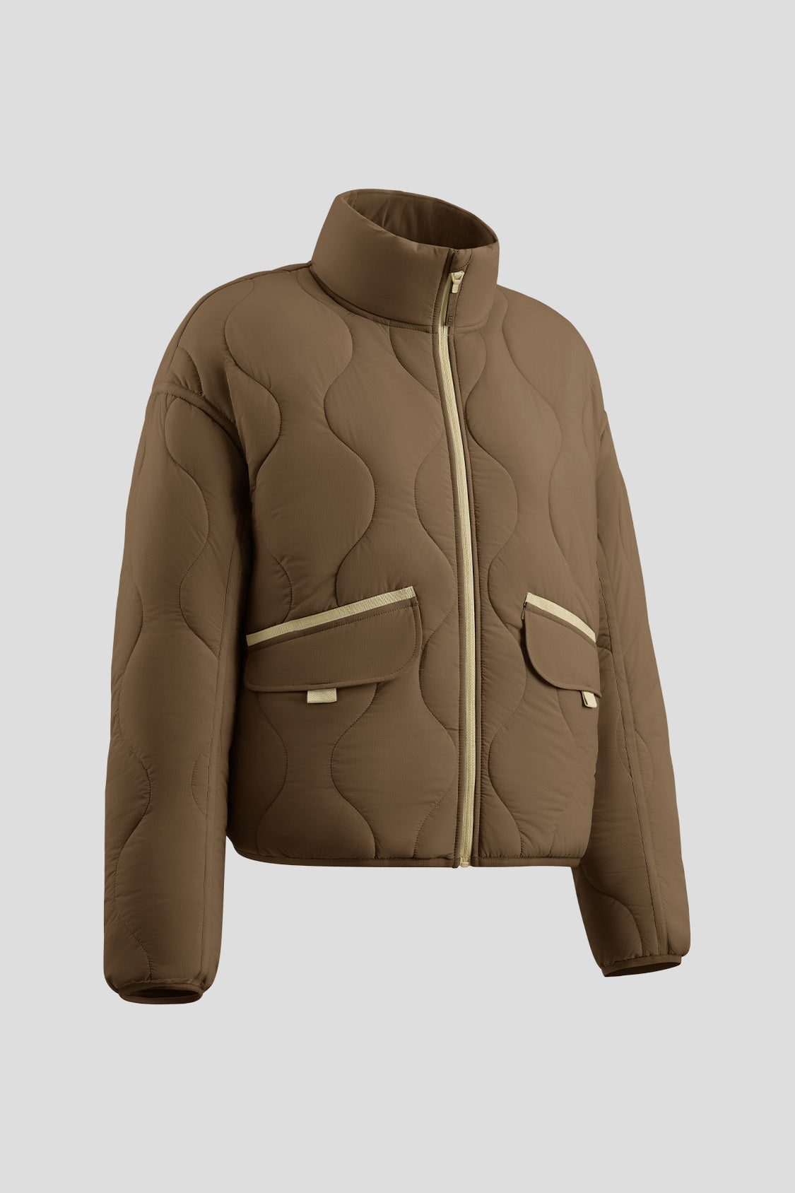 HeatStand Women's Midweight Jacket - Waterproof Windbreaker for Hiking, Travel & Outdoor Activities | Lightweight Insulated Coat for Fall & Winter