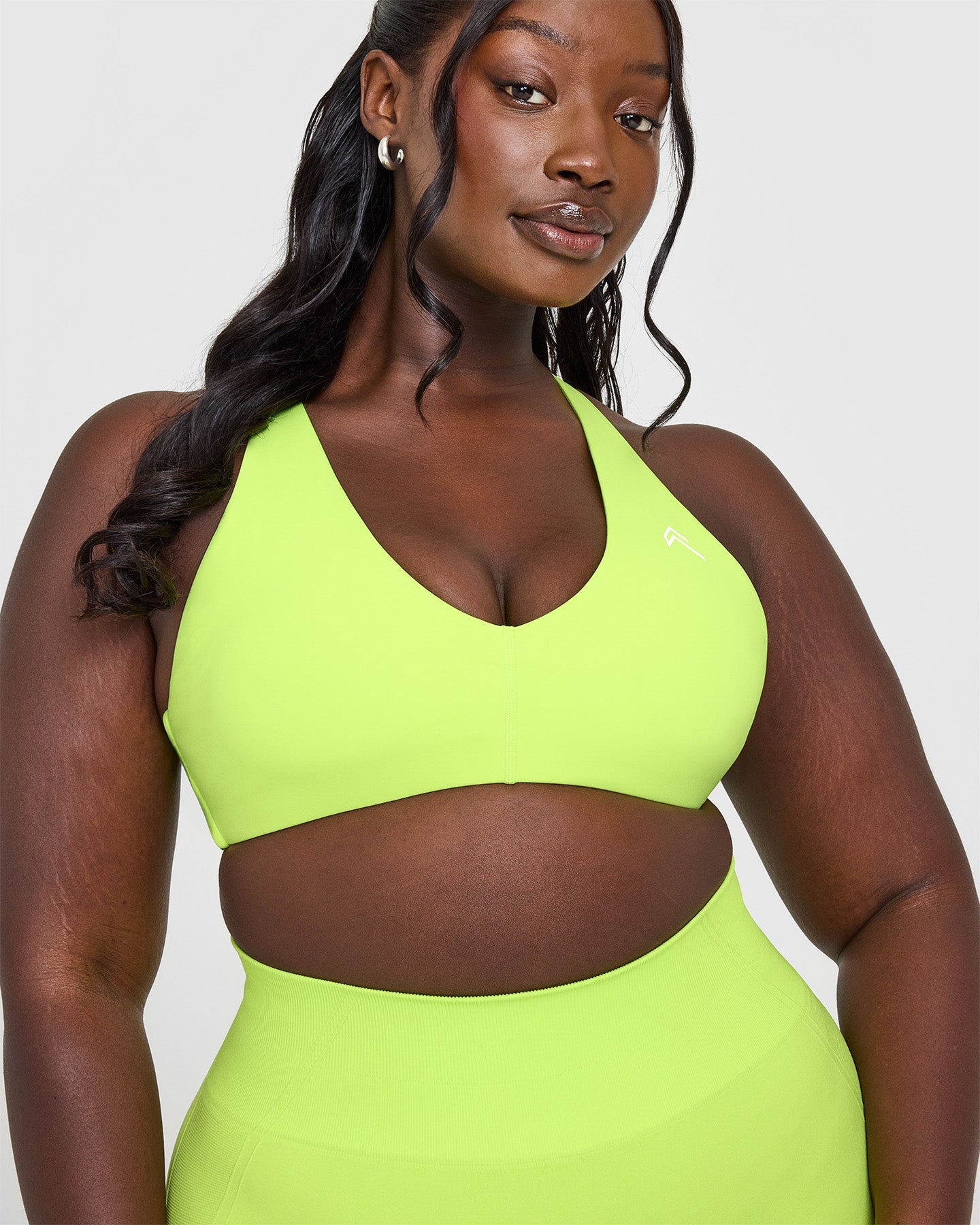 Seamless Wireless Micro Bralette - Citrus Green | Comfortable Soft Stretchy Yoga Bralette for Women | Perfect for Yoga, Lounge & Everyday Wear