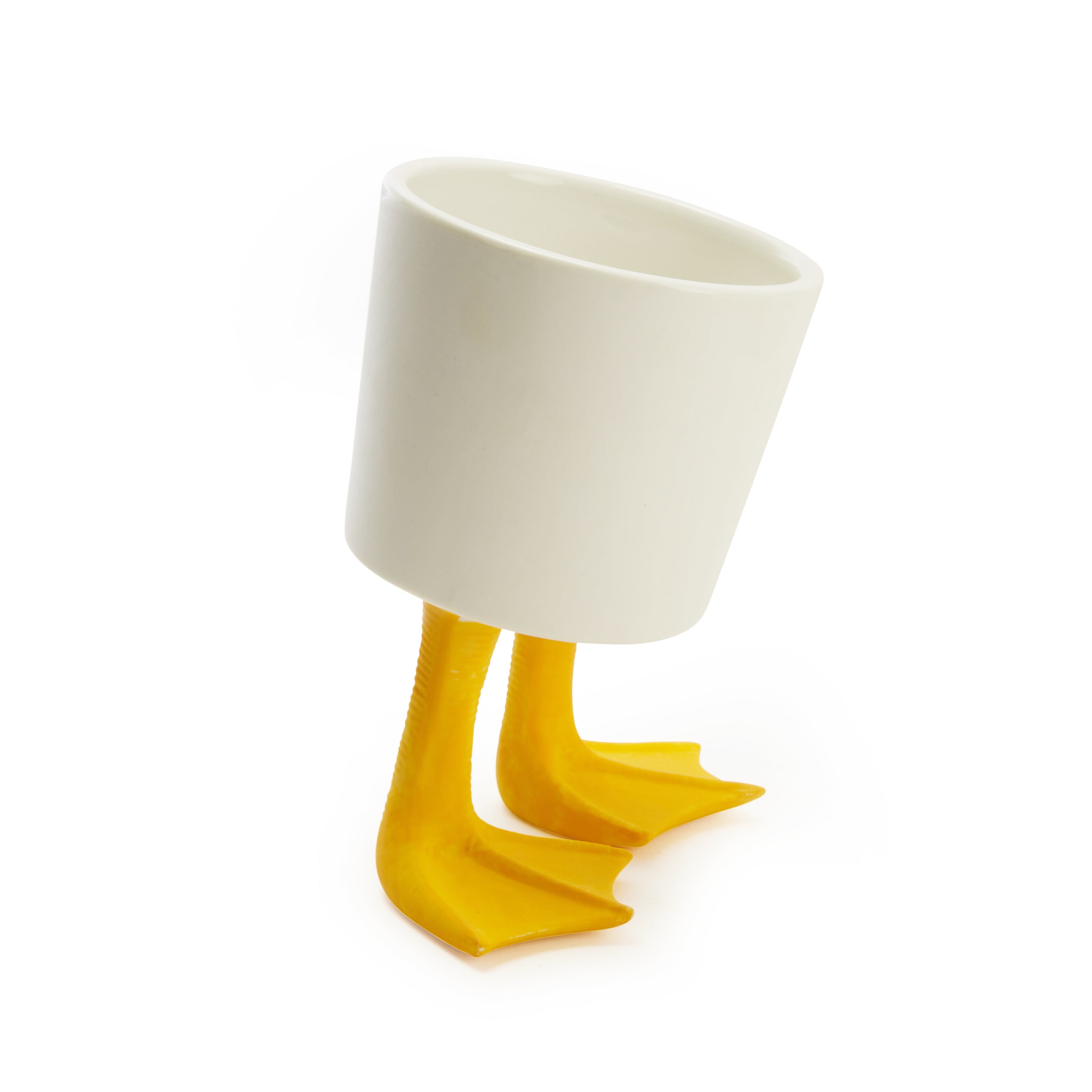 Large Duck Feet Planter - Unique Animal Shaped Flower Pot for Indoor/Outdoor Plants - Perfect for Home Decor, Garden, and Office Spaces
