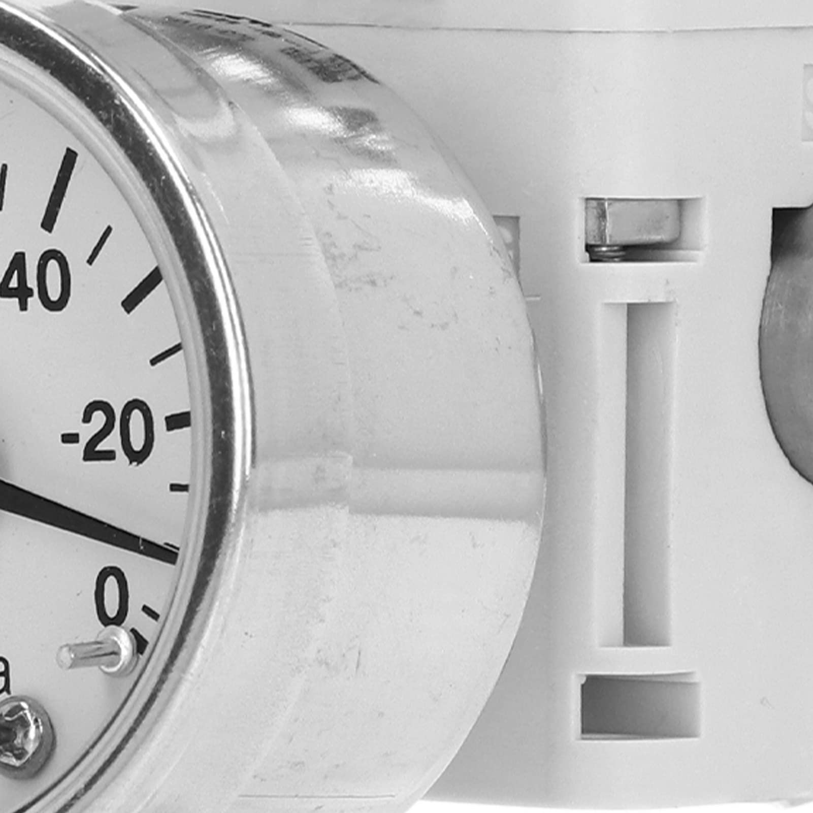 Industrial Pneumatic Vacuum Pressure Regulator -100 to -1.3Kpa with Dial Gauge | Compact Air Pressure Controller for Manufacturing, Automation & Laboratory Equipment | Durable Long-Life Vacuum Regulation Solution
