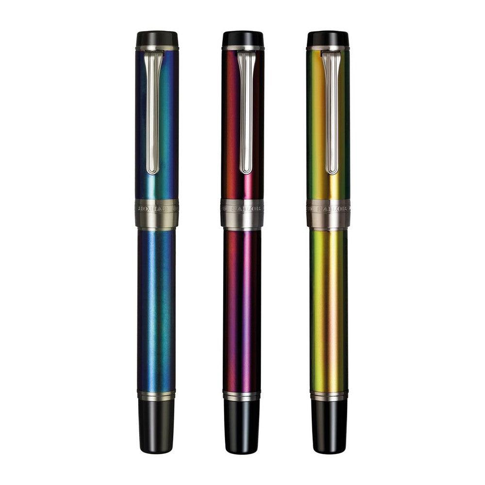Premium Sailor Fountain Pen - Stainless Steel Cylint Colored Writing Instrument for Professionals & Calligraphy | Elegant Gift for Writers, Students & Office Use