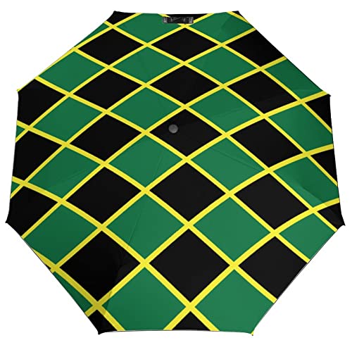 Jamaican Flag Stripe Caribbean Island Design
