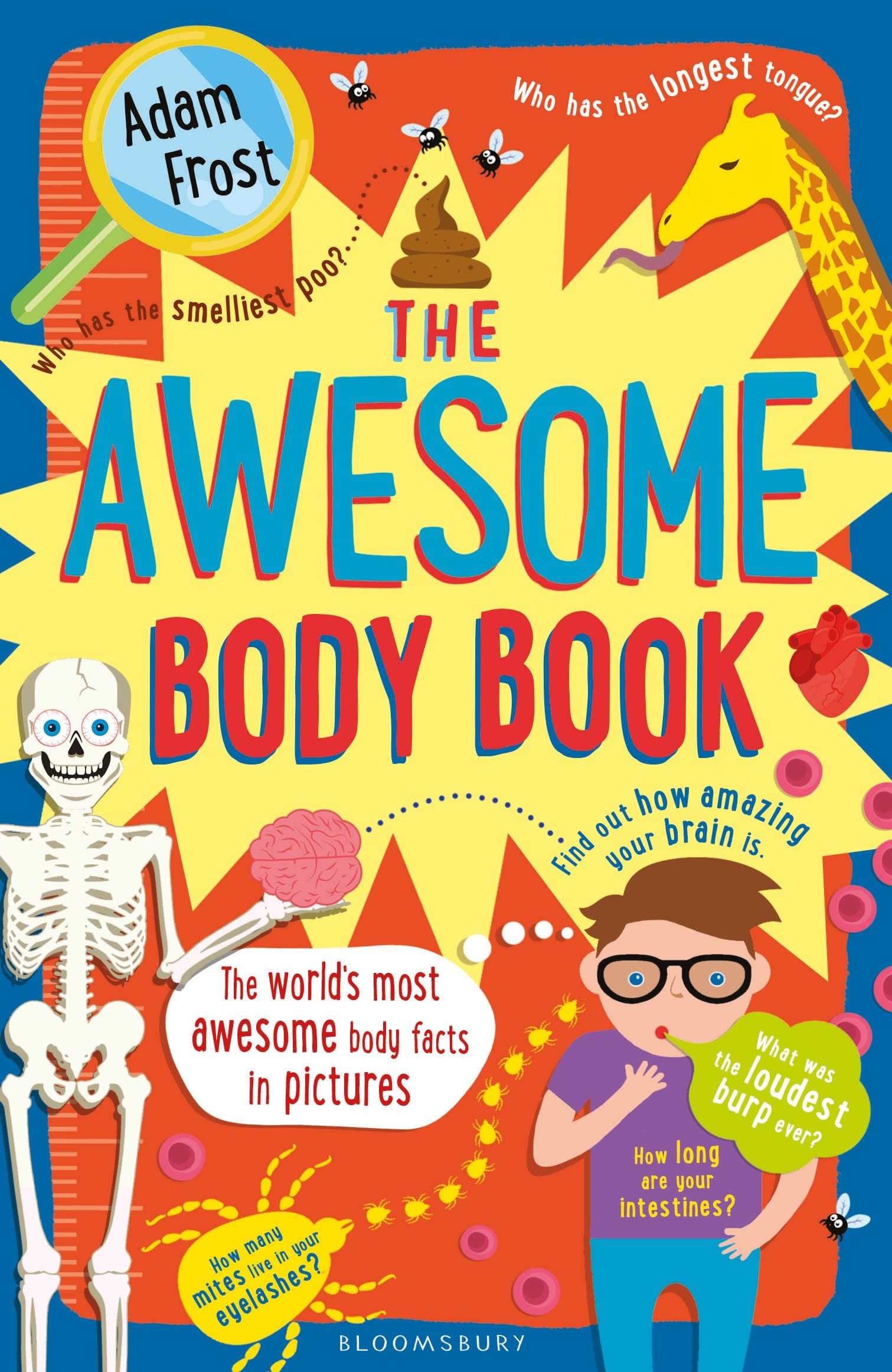 The Awesome Body Book - Human Anatomy Guide for Kids & Teens | Fun Learning & Homeschooling Resource