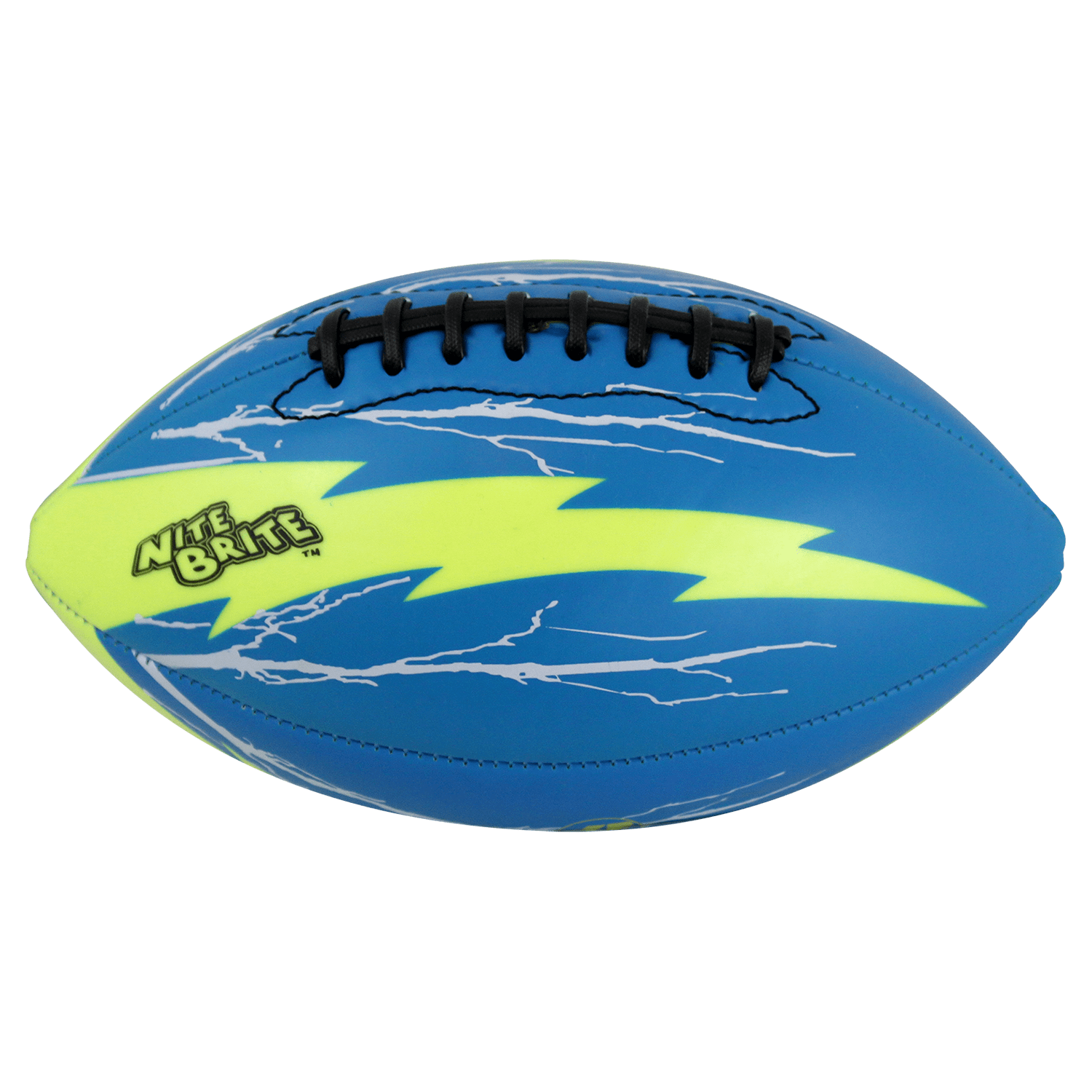 Nite Brite LED Glow Football - High Visibility Night Football for Backyard, Beach & Park Games - Perfect for Evening Play, Camping & Outdoor Activities