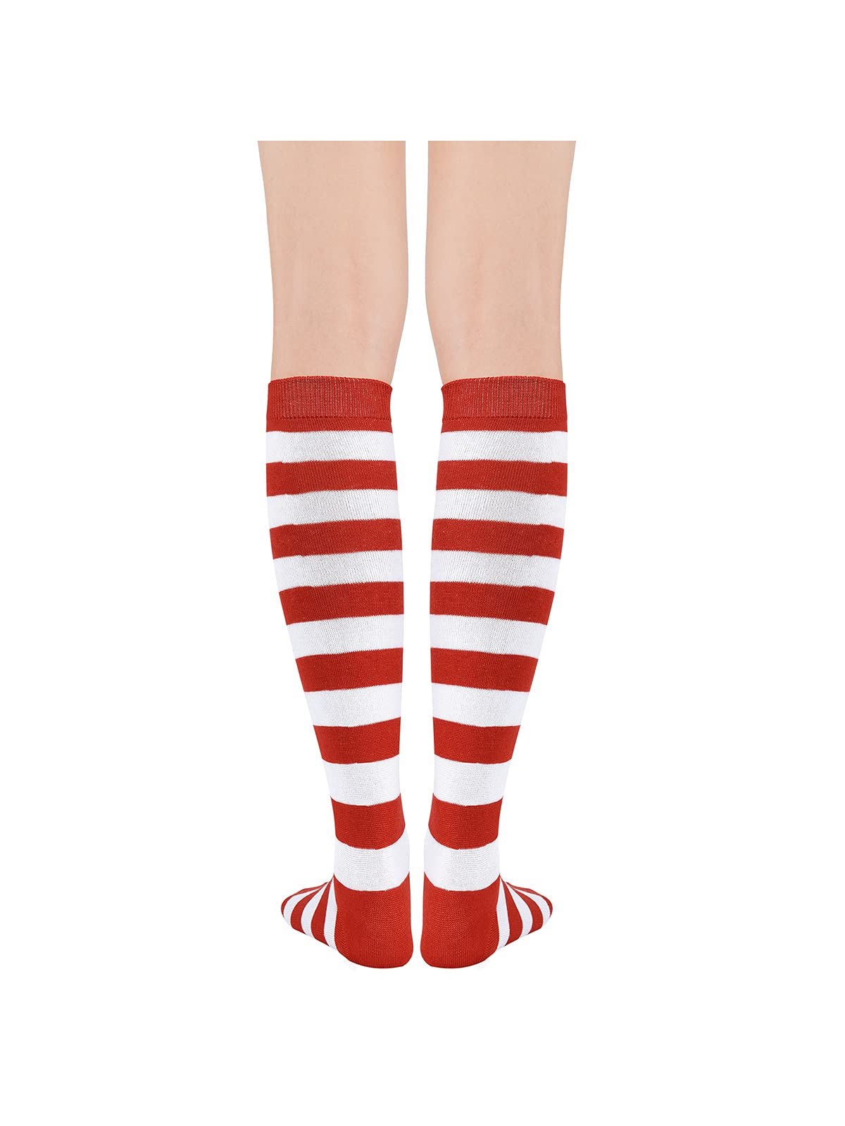 Century Star Women's Knee High Athletic Socks - Thin Stripes Compression Stockings for Running, Hiking & Outdoor Sports - Breathable & Comfortable Tube Socks for Workout & Daily Wear