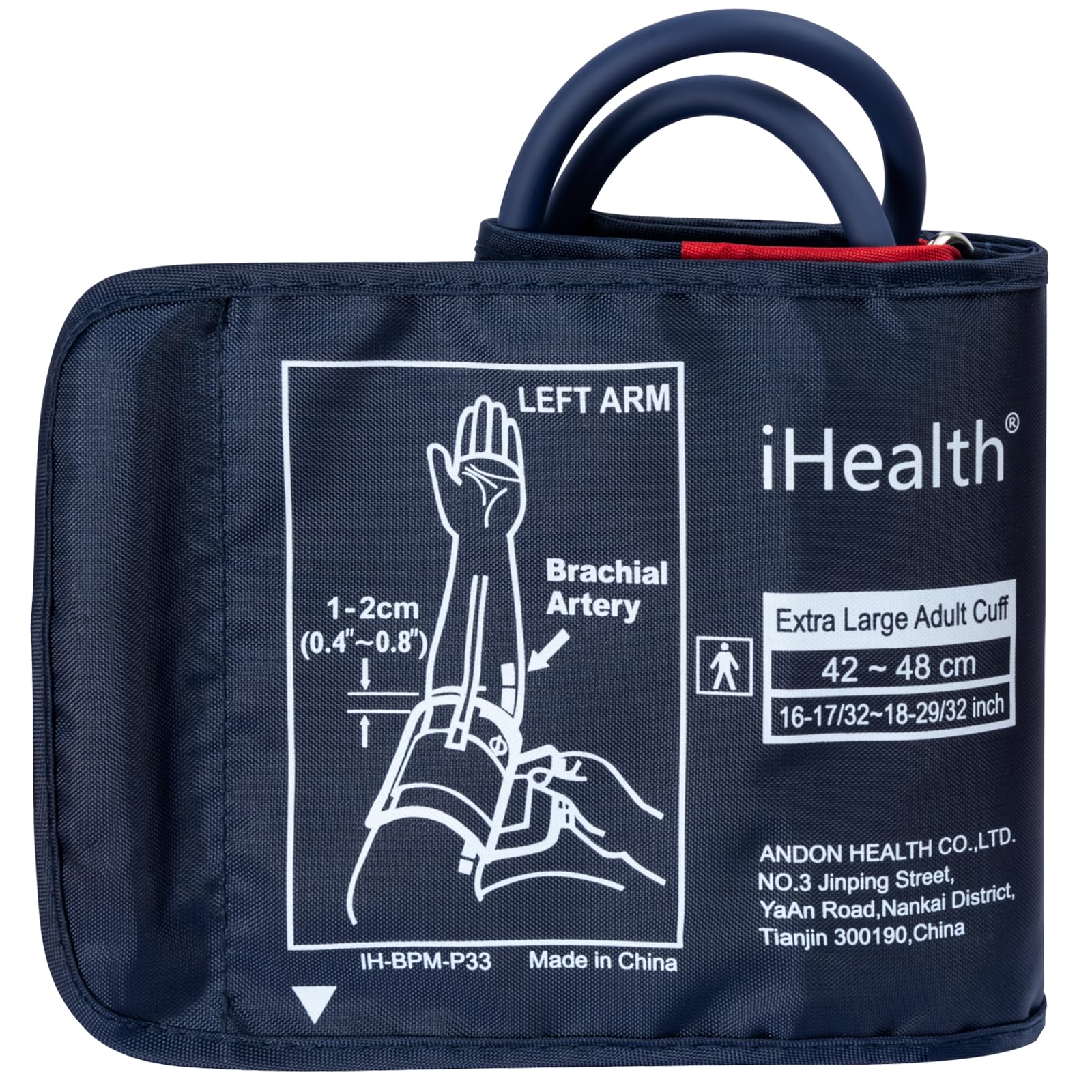 iHealth XL Blood Pressure Cuff for Large Arms (16.5