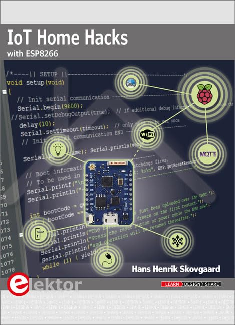 ESP8266 Smart Home IoT Kit - DIY Home Automation Projects for Beginners | Control Lights, Thermostat & Security Remotely
