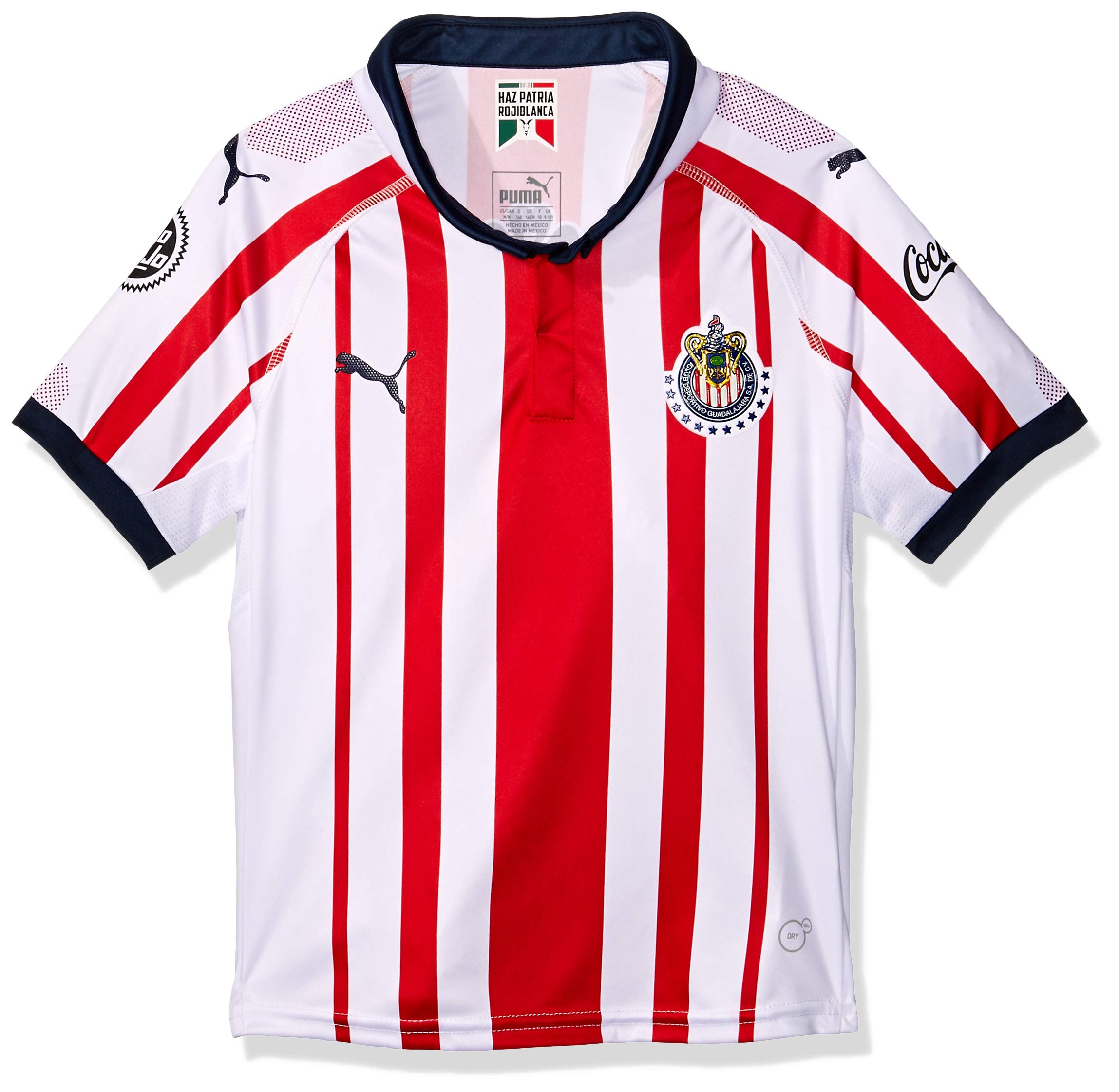PUMA Chivas Youth Home Jersey 2018/2019 - Authentic Soccer Jersey for Kids - Perfect for Games, Training & Fan Support