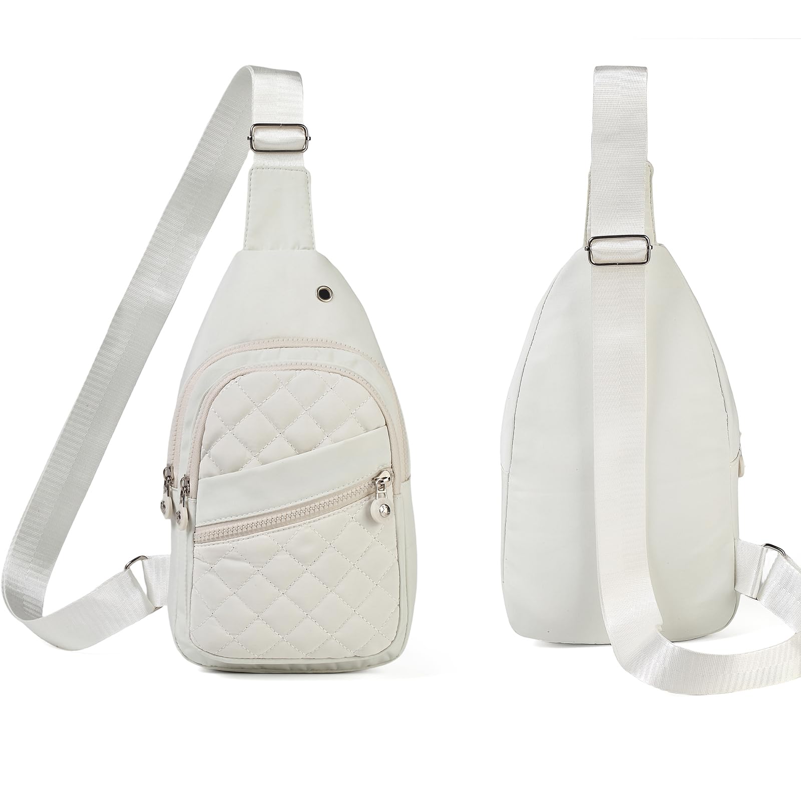 Women's Small Sling Backpack - Lightweight Crossbody Bag for Hiking, Running & Travel