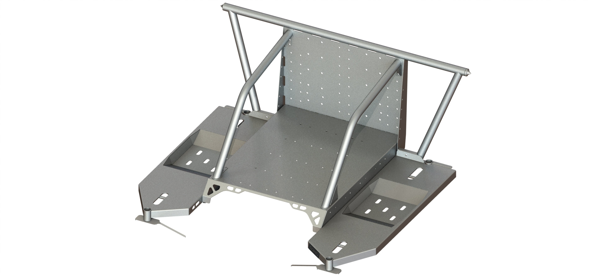 2020-2025 Chevy/GMC 2500/3500 HD SDHQ Built-In Bed Chase Rack - Heavy Duty Truck Accessory for Off-Road & Work Truck Organization