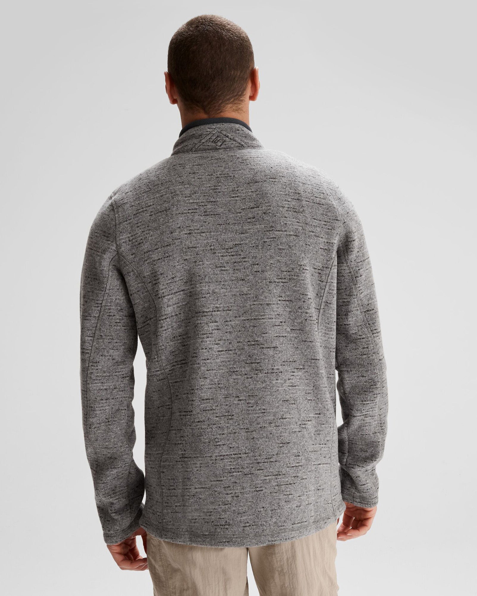 Men's Aikman Fleece Jacket - Steel Grey Marle | Warm & Comfortable Winter Outerwear for Outdoor Activities & Casual Wear