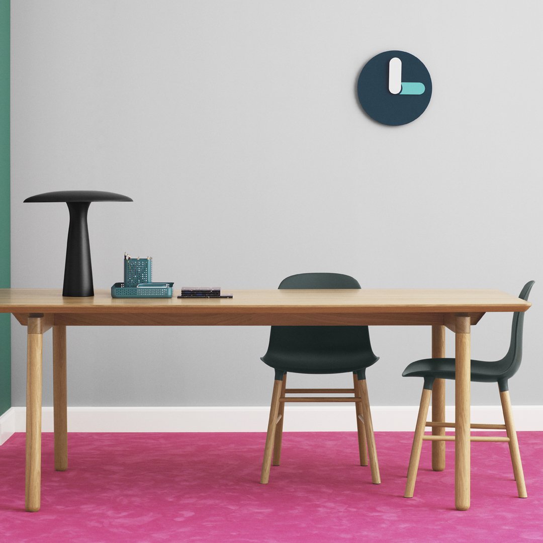 Modern Form Chair with Sturdy Wooden Legs - Perfect for Dining Room, Office, or Living Room Decor