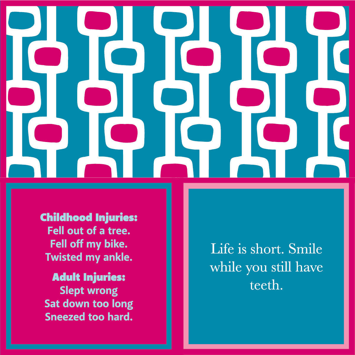 Life is Short Funny Kitchen Napkins - Premium Cotton Dish Towels for Home, Restaurants & Parties | Cute Humorous Gift Idea for Housewarming, Weddings & Hostess Gifts