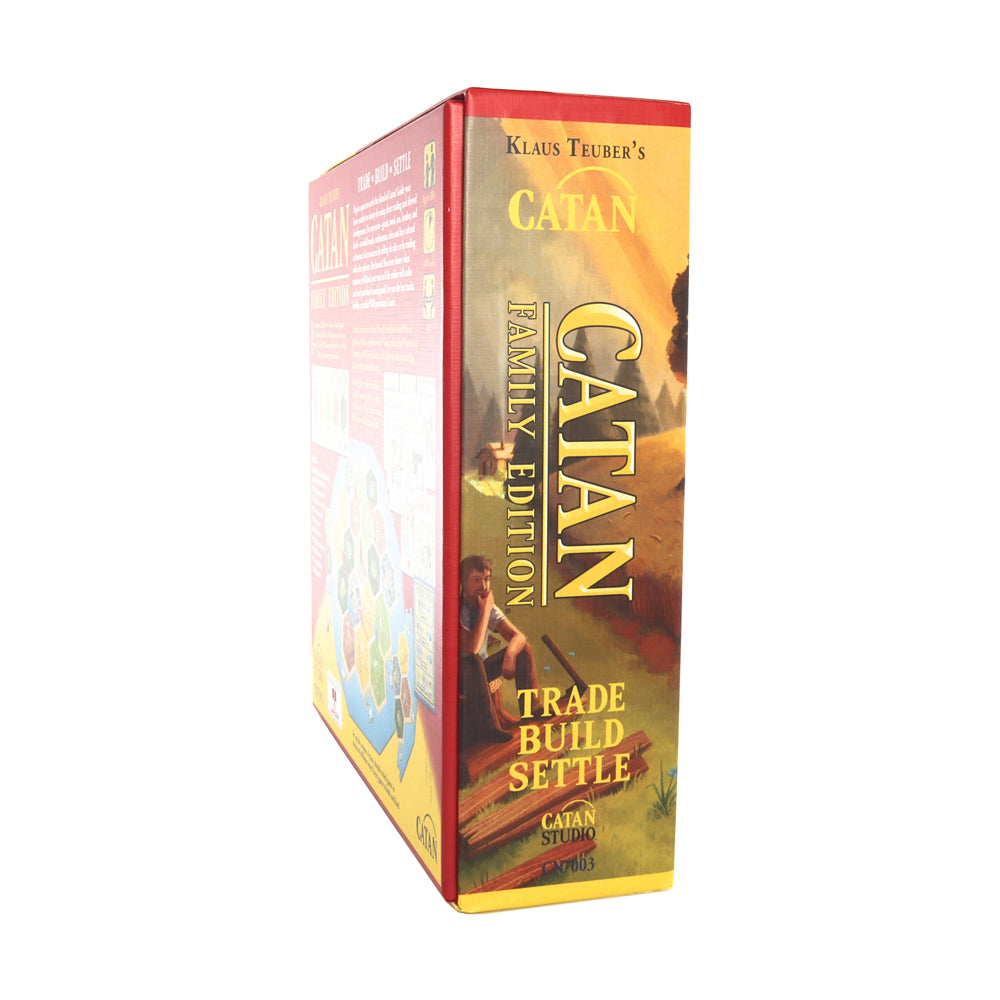Catan Family Edition Board Game - Strategy Game for Kids & Adults - Perfect for Family Game Night & Parties