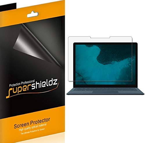 Supershieldz 3-Pack Matte Screen Protector for Microsoft Surface Laptop 2 - Anti-Glare, Anti-Fingerprint, 0.23mm Thin - Perfect for Office Work, Online Classes & Outdoor Use
