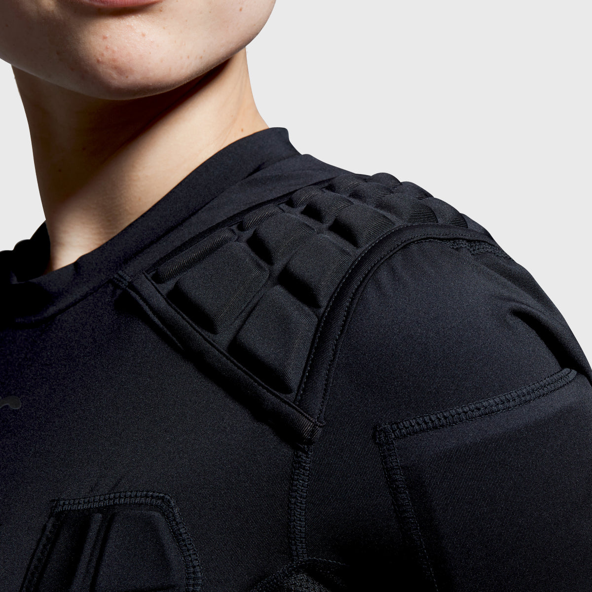 Canterbury Women's Pro Rugby Protection Vest - Black | Breathable Impact Protection for Rugby Players | Perfect for Training & Matches