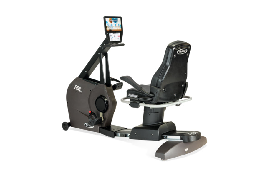 NuStep RB8MAX Recumbent Exercise Bike - Low Impact Workout for Home Gym, Seniors & Physical Therapy - Perfect for Cardio Training & Rehabilitation