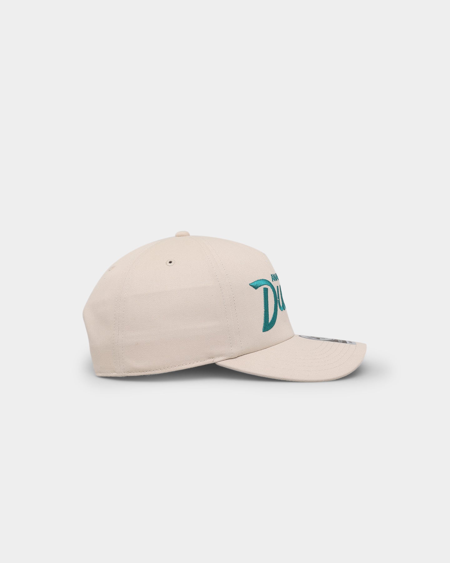 47 Brand Anaheim Ducks Nantasket Script '47 Captain DT Snapback Bone Hat - Official NHL Hockey Cap for Men & Women - Perfect for Games, Fan Gear & Streetwear Fashion