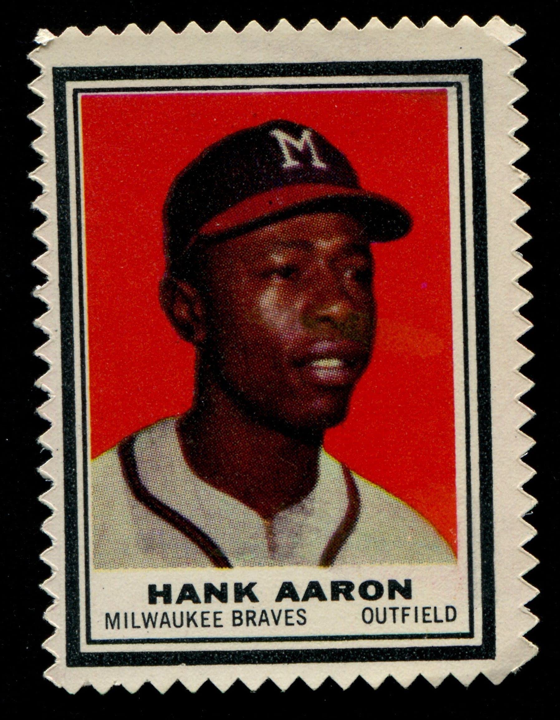 1962 Topps Hank Aaron Milwaukee Braves Baseball Card - EX/MT Condition - Vintage Sports Collectible for Display & Investment