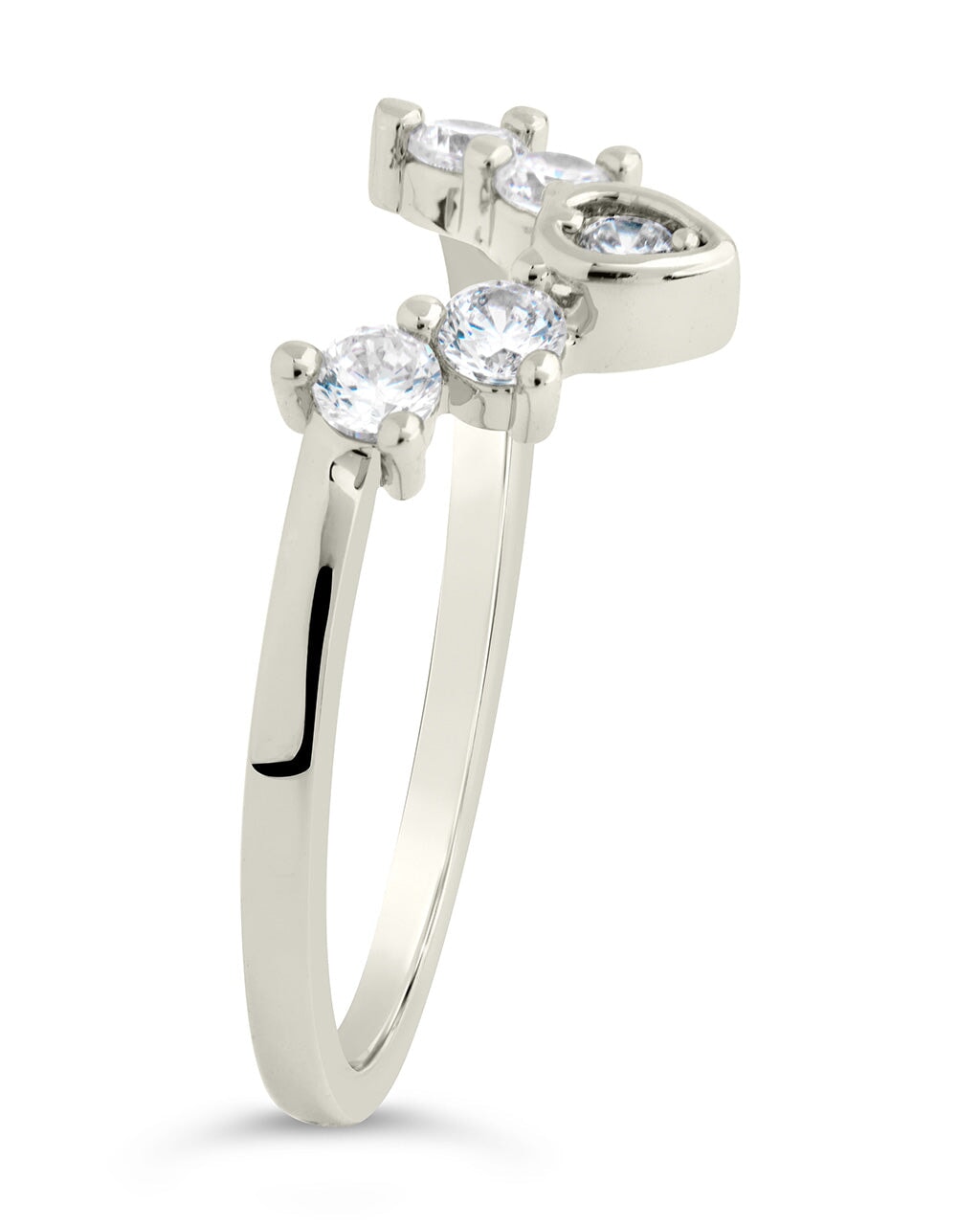 Emeri CZ Arch Stacking Ring Set - Elegant Cubic Zirconia Stackable Rings for Women - Perfect for Layering, Everyday Wear & Special Occasions