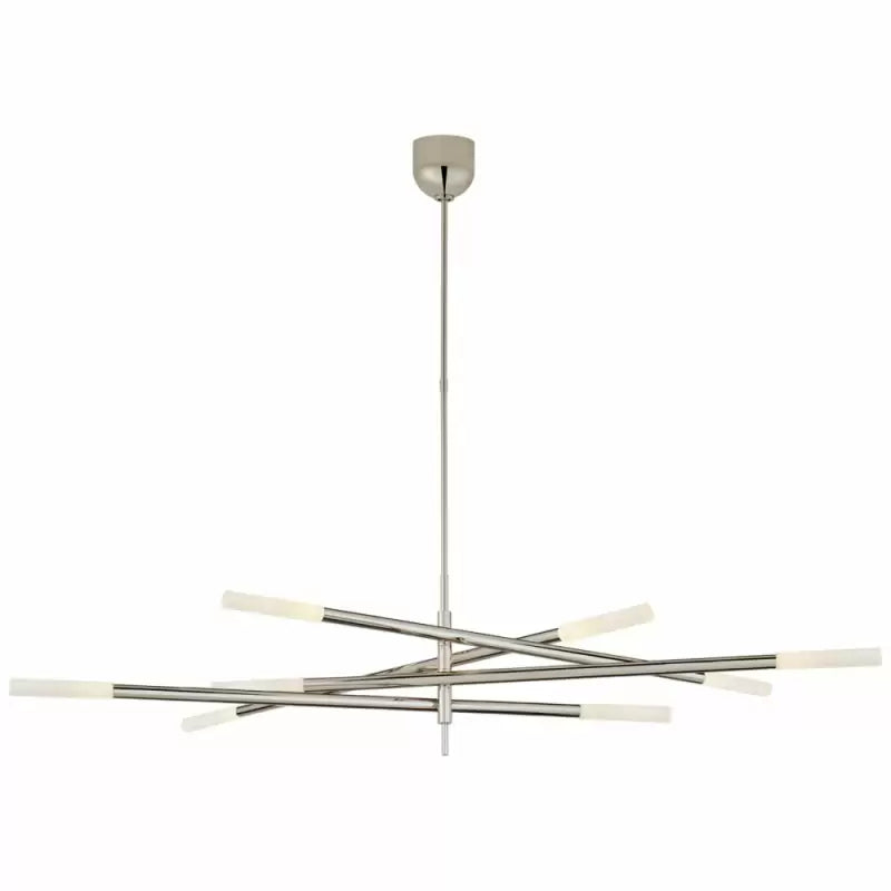 Mursell Grande 8-Light Adjustable Chandelier - Modern Articulating Ceiling Light Fixture for Dining Room, Living Room & Bedroom Lighting
