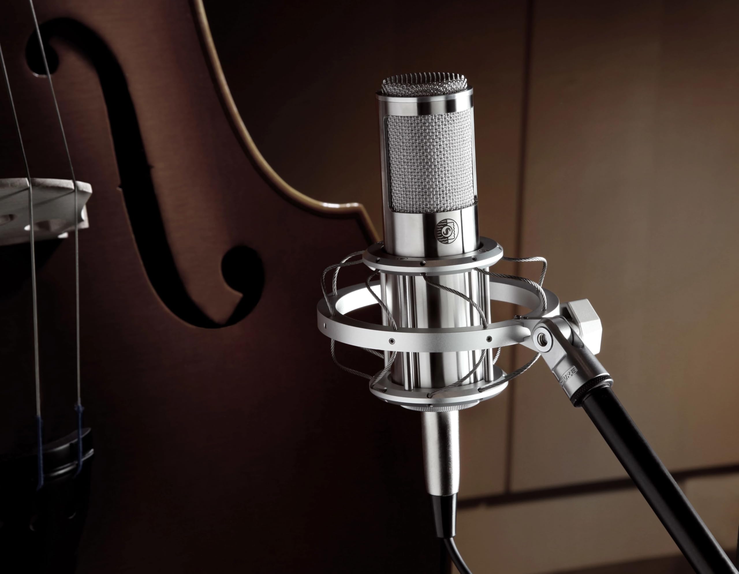 Shure KSM353/ED Premier Bi-Directional Ribbon Microphone with Roswellite Ribbon Technology - Professional Studio Recording, Live Performances & Podcasting