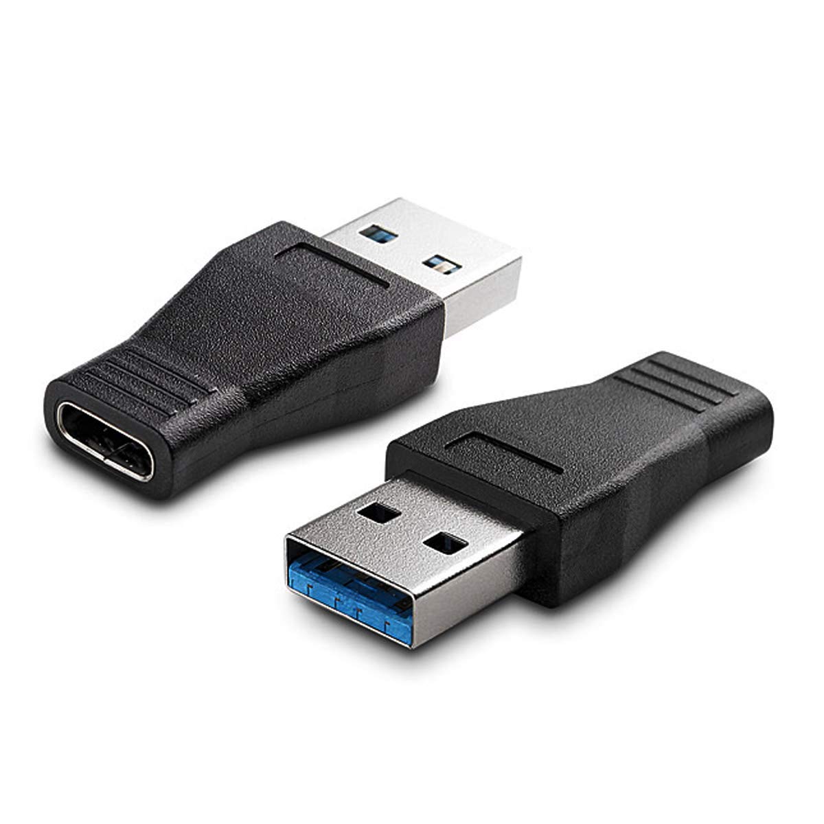 axGear USB-C to USB 3.0 Adapter - USB 3.1 Type C Female to USB A Male Converter - Compatible with MacBook Pro, Dell XPS, Galaxy S23 & More for Data Transfer & Charging