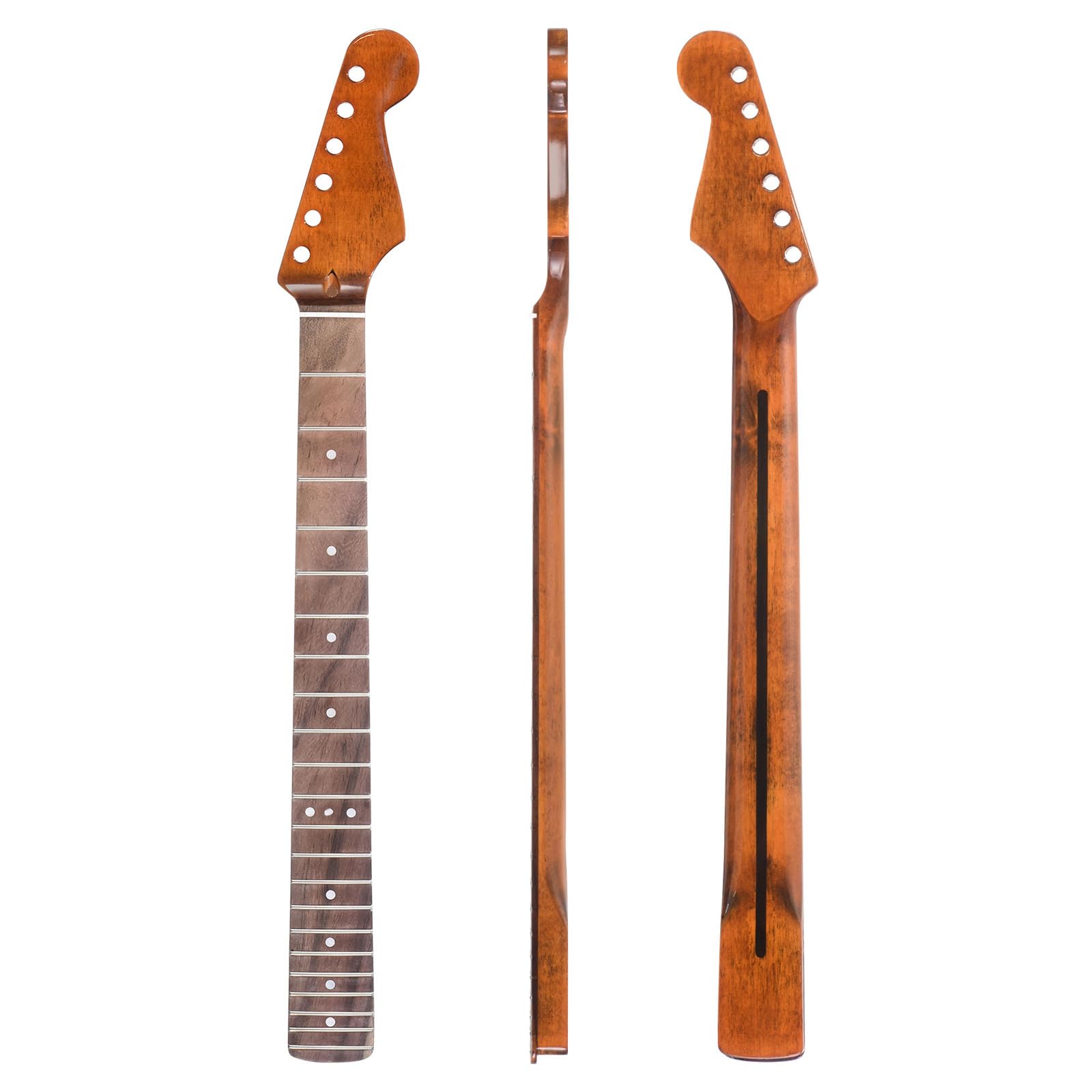 Premium 22-Fret Electric Guitar Neck Replacement - 9.5