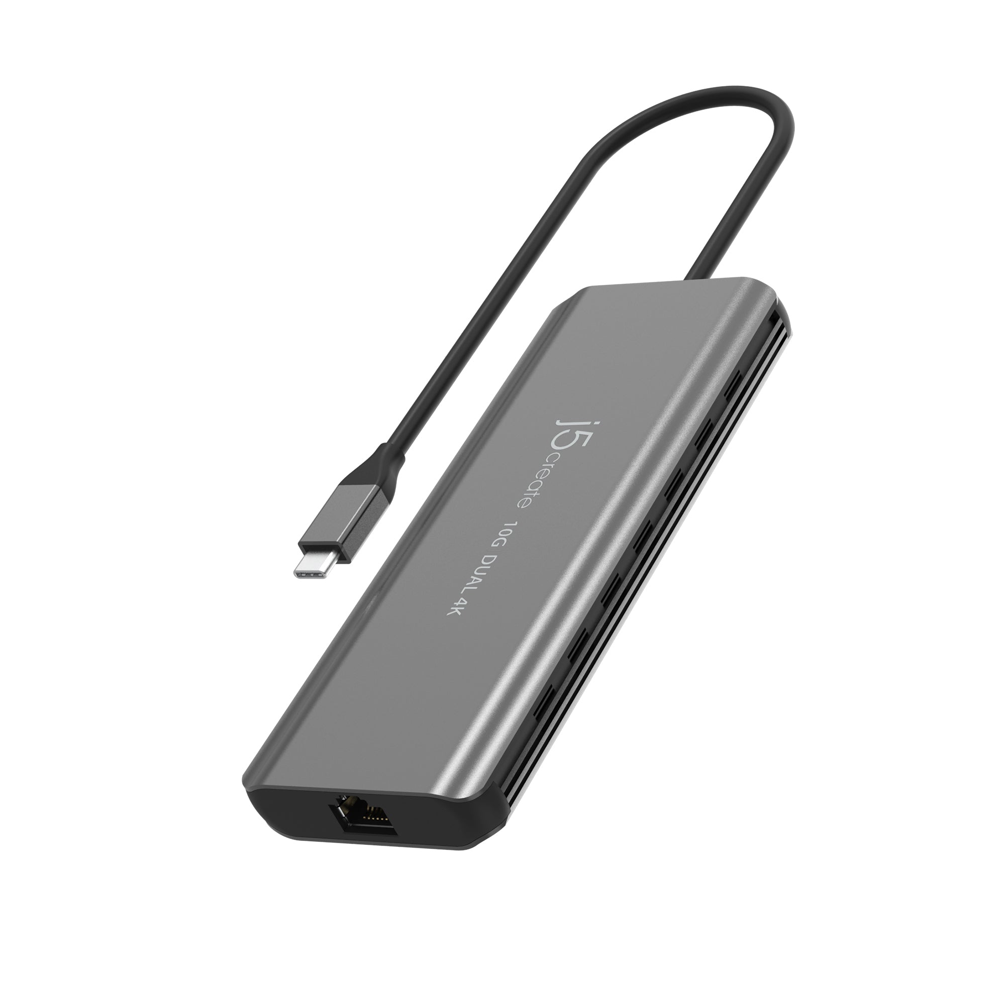 USB C Hub with Dual 4K HDMI, 10Gbps Data Transfer, Mini Docking Station - Perfect for MacBook Pro, Surface Pro & Multi-Monitor Work Setup