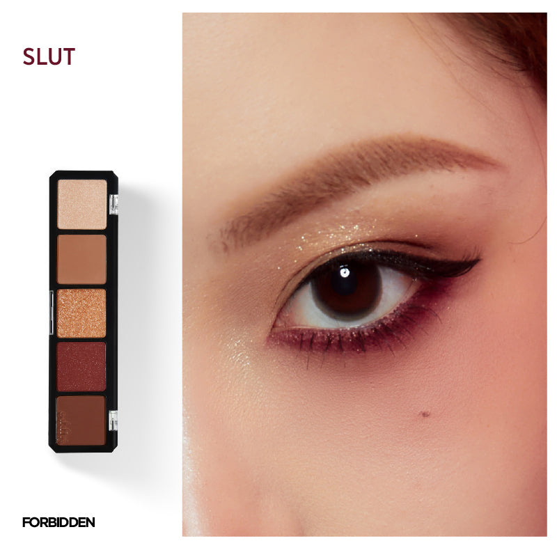 ODDITY Unnamed Ashes Series 5-Color Eyeshadow Palette - Everyday Makeup Collection for Natural & Glam Looks | Perfect for Day to Night Wear