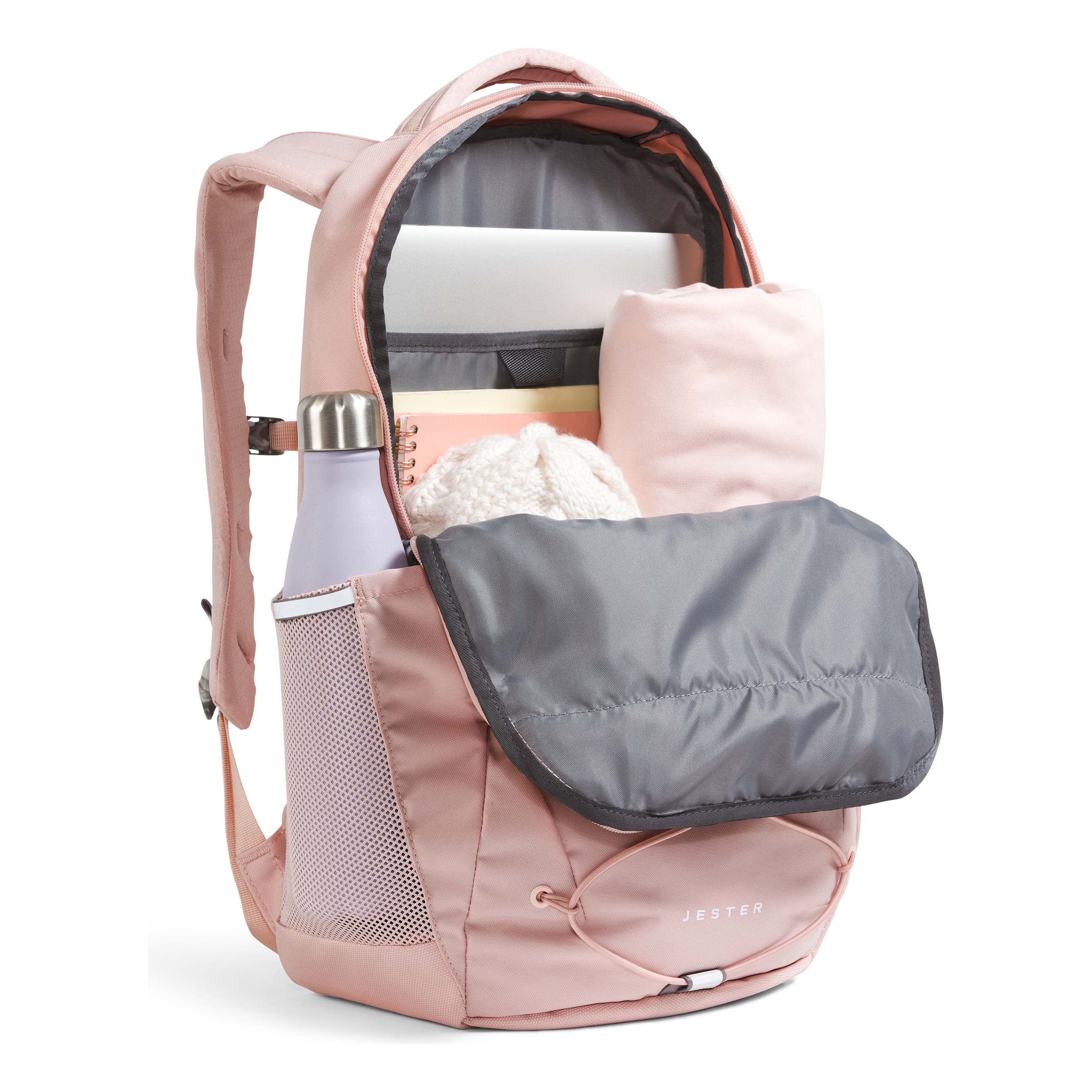 The North Face Women's Jester Backpack - Lightweight Laptop Daypack for Hiking, Travel & School - Durable Water-Resistant College Bookbag with Padded Shoulder Straps