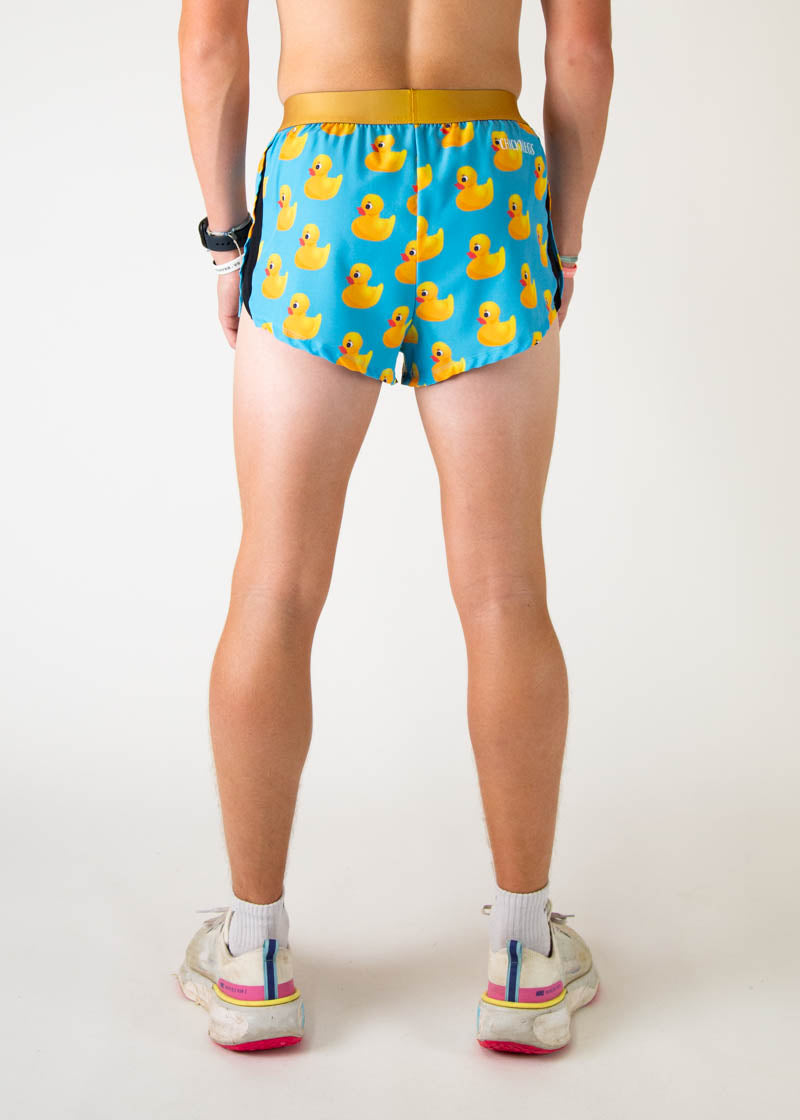 Men's Quick-Dry Running Shorts with Split Design - Lightweight & Breathable for Gym, Workout, and Outdoor Activities