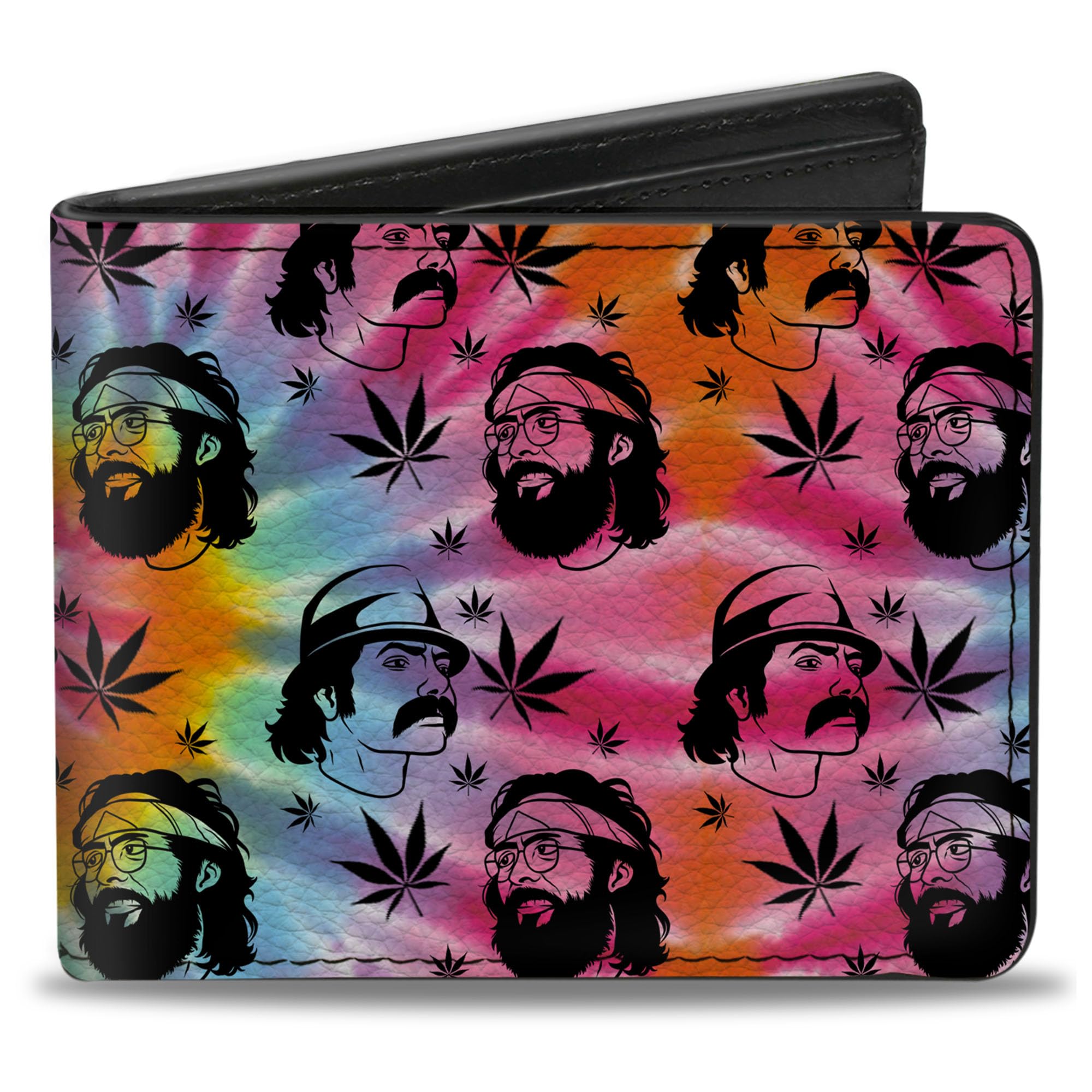 Buckle-Down Men's Bifold Wallet - Cheech & Chong Design - 4.0