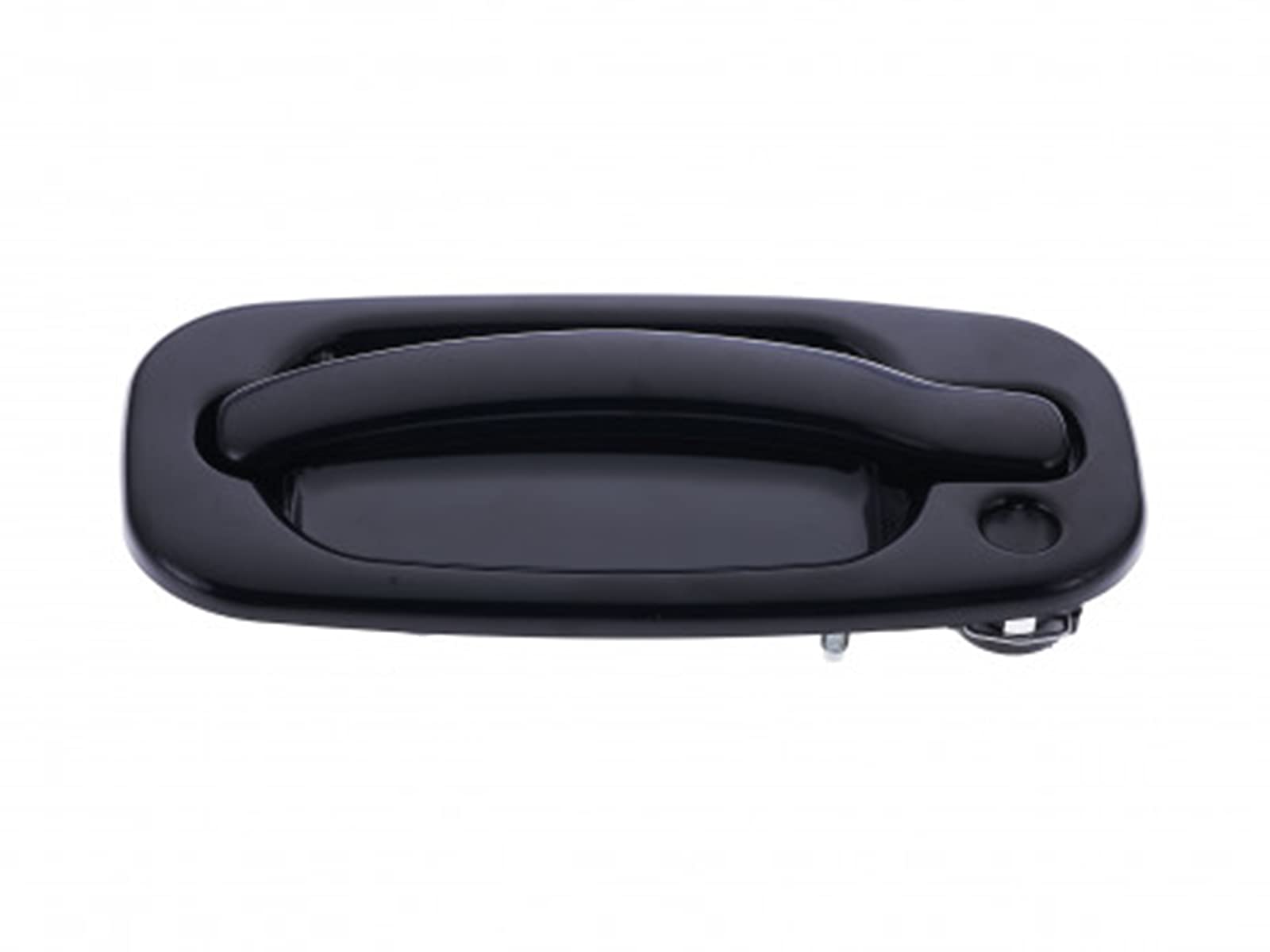 Black Car Door Handle Replacement - Front Driver Side Exterior - Durable & Easy Install for Ford, Chevy, Toyota - Perfect for Auto Repair & DIY Projects