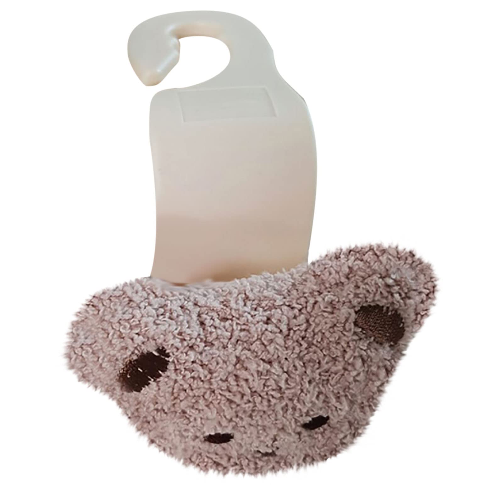 Cartoon Bear Car Seat Back Hook - Multi-Functional Storage Hanger for Vehicles - Perfect for Organizing Groceries, Purses & Shopping Bags While Driving