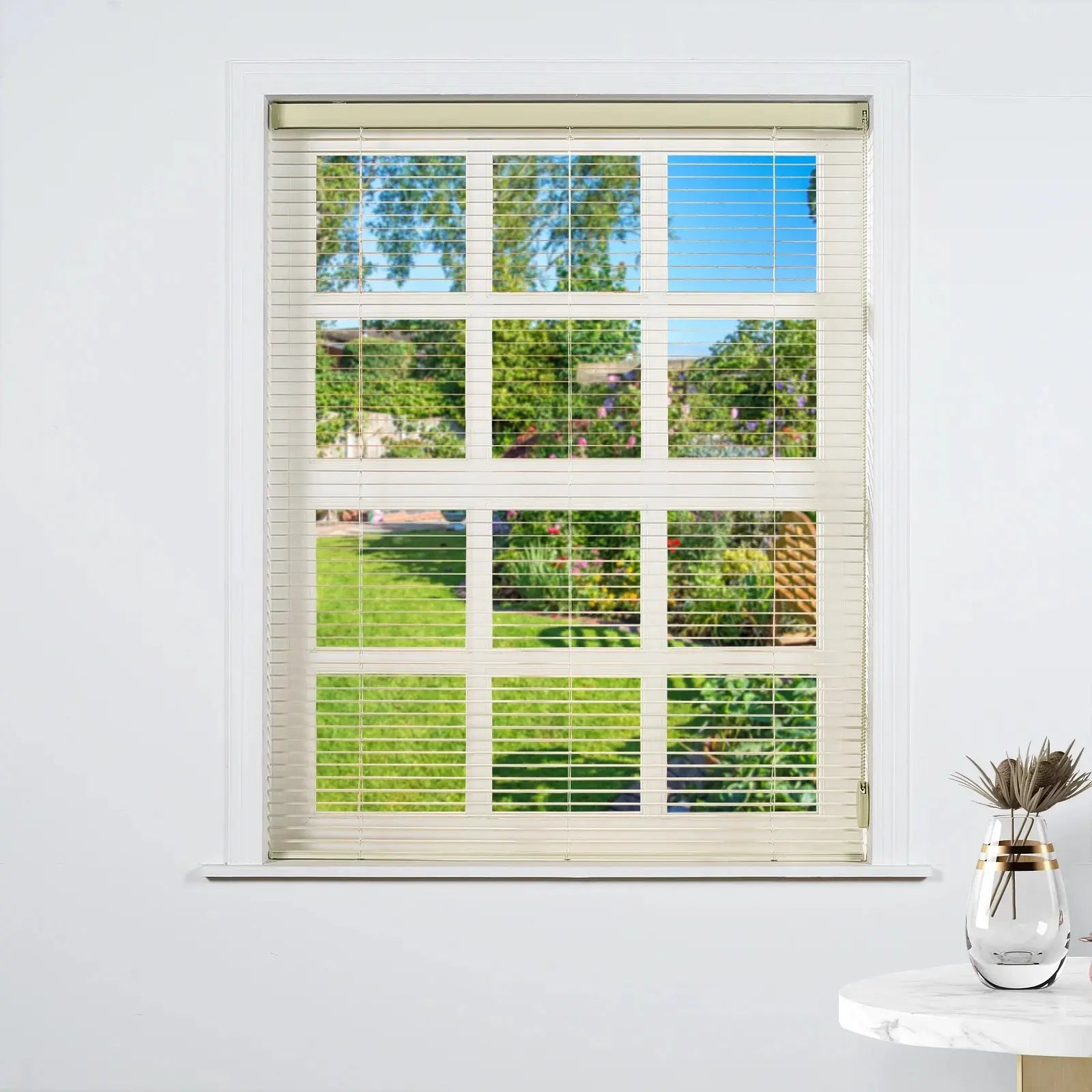 Loma Venetian Blinds Cord Lift - Premium Window Shades for Home & Office - Light Control & Privacy Solution for Living Room, Bedroom, Kitchen