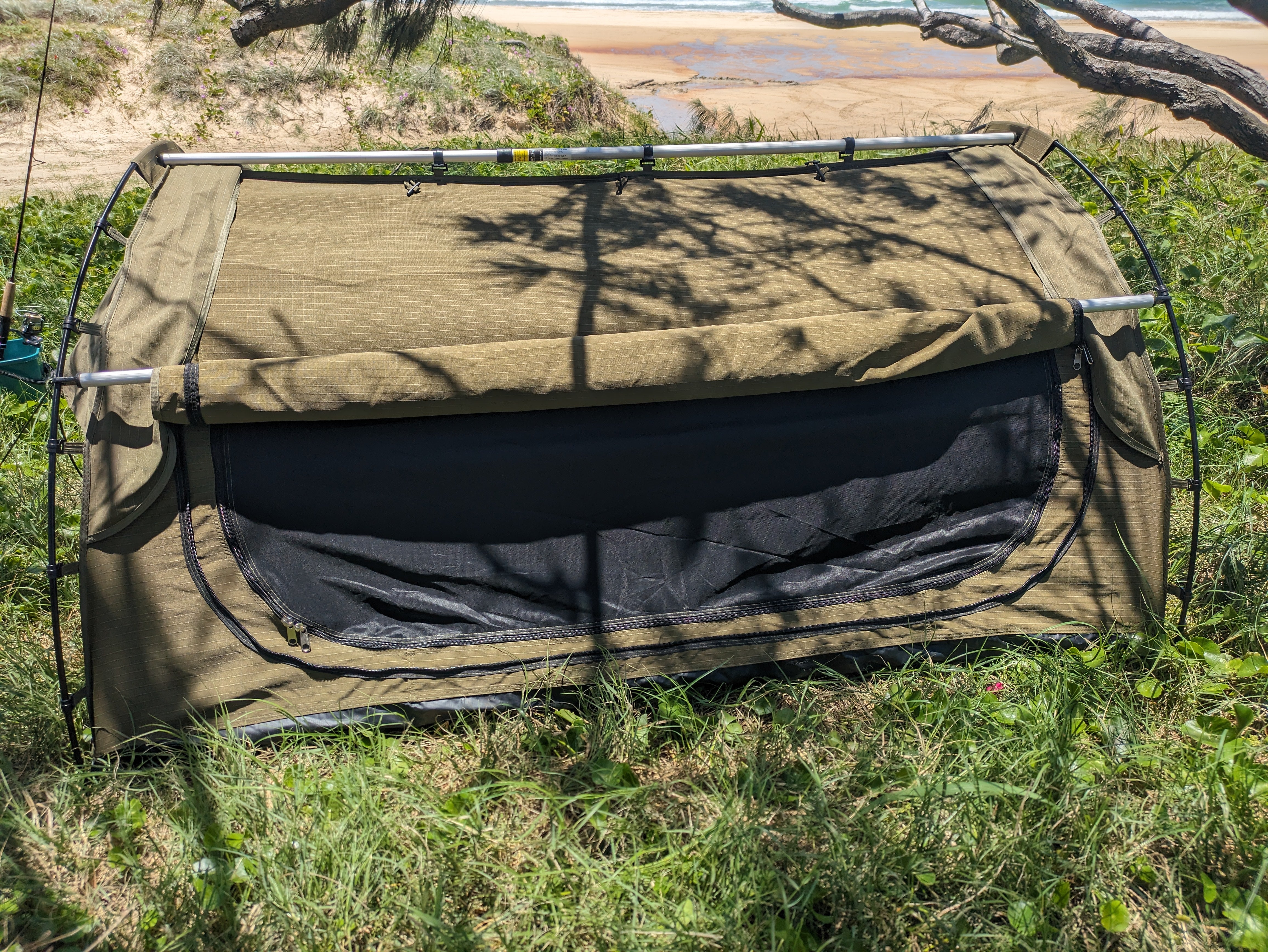 Premium Swag Kit Poles (2-Pack) - Lightweight & Durable for Camping, Hiking, and Outdoor Adventures