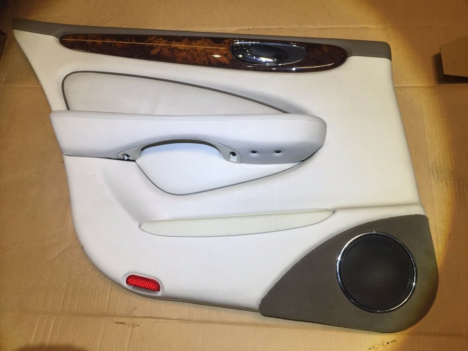2004-2009 Jaguar XJ8 Left Rear Driver Side Door Trim Panel - Genuine OEM Replacement Part - Perfect for Interior Repair & Restoration Projects