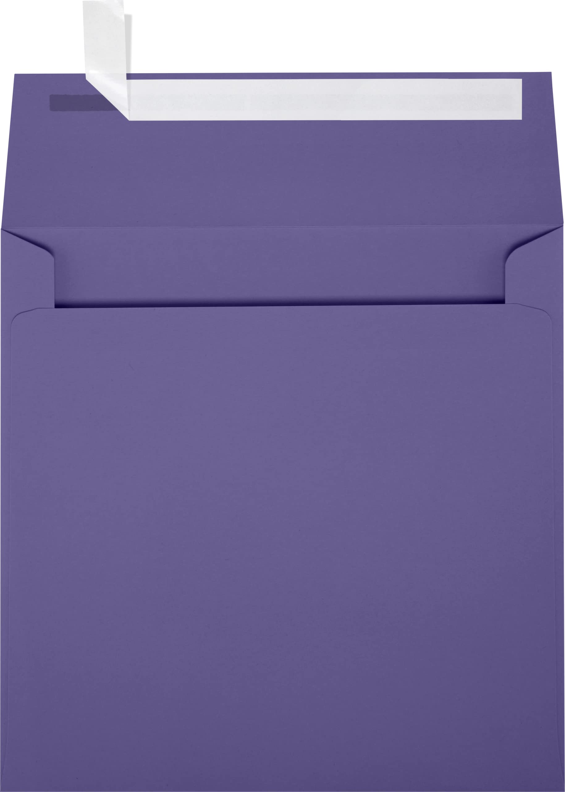 Premium 6x6 Inch Square Invitation Envelopes - Wisteria Purple, 80lb Text Weight, Self-Seal Peel & Press Closure, Pack of 1000 - Perfect for Wedding Invitations, Greeting Cards, Party Favors and Business Correspondence