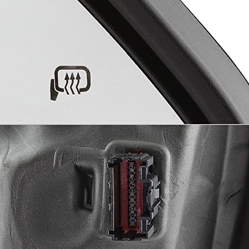 Xtune Telescoping Mirrors for Cars - Adjustable Side Mirror Extenders with Wide View (MIR-FF15015S-G4-PWH-SM-SET) - Perfect for Parking, Lane Changes & Blind Spot Monitoring
