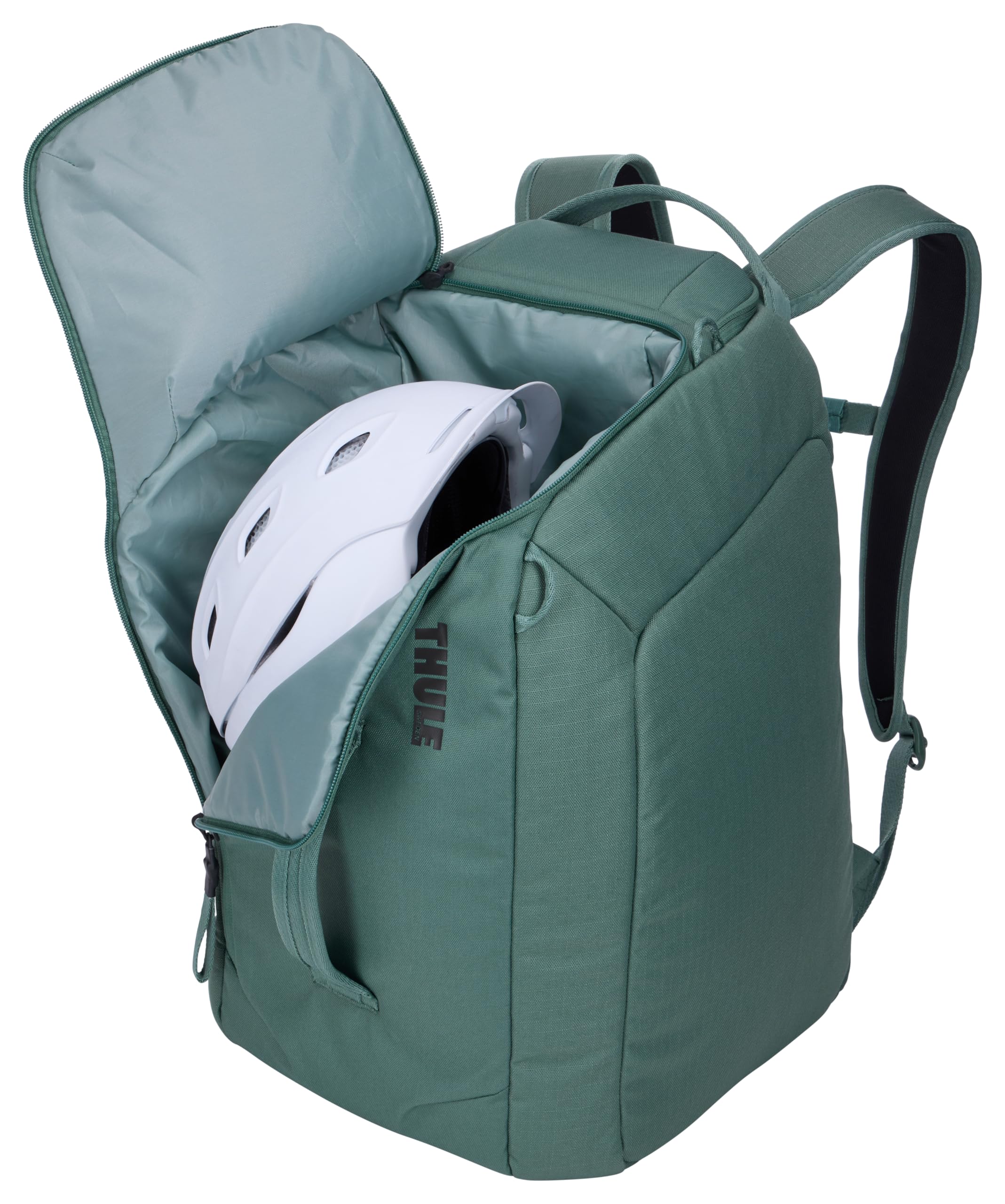 Thule RoundTrip 45L Waterproof Travel Backpack for Hiking, Camping & Air Travel - Durable Boot Storage Bag with Laptop Compartment | Perfect for Outdoor Adventures & Business Trips