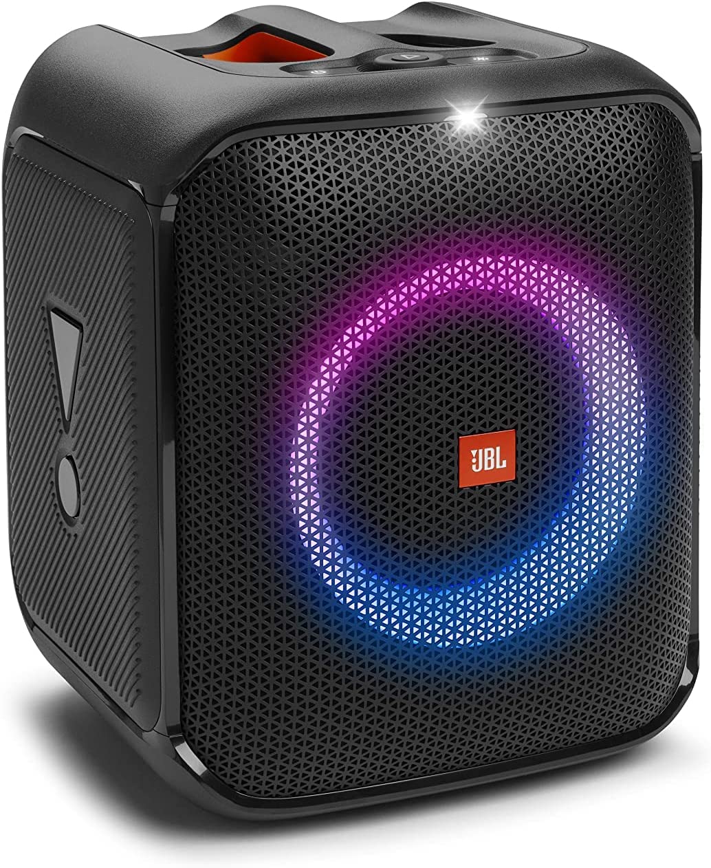 JBL Partybox Encore Essential Portable Bluetooth Speaker - 100W Powerful Sound, Built-in Dynamic Light Show, IPX4 Splash Proof Design, Wireless Party Speaker for Outdoor, Pool Parties & Home Entertainment (Black)