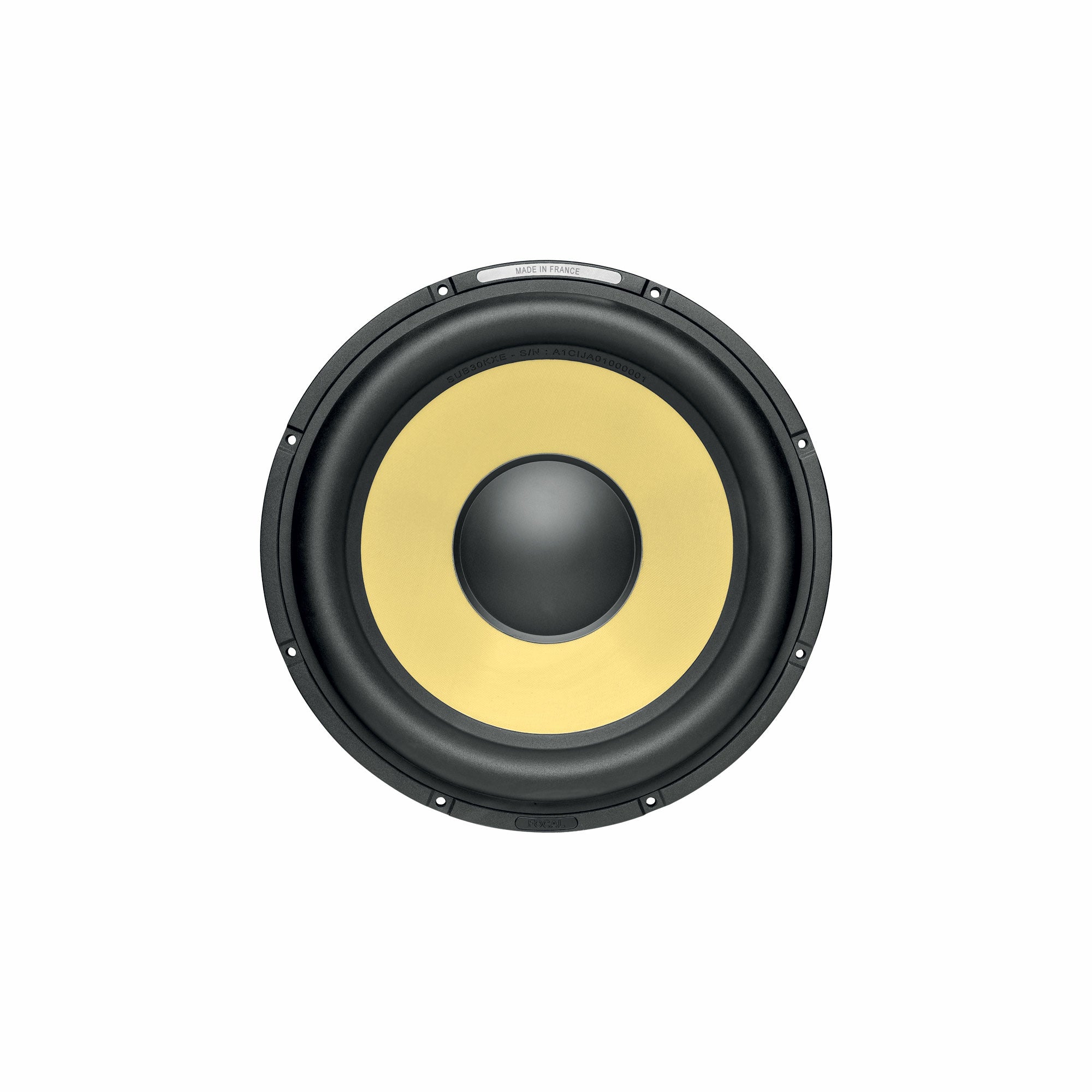 Focal SUB 30KXE Kevlar 12-Inch High-Performance Subwoofer - Premium Home Theater & Car Audio Bass Speaker for Immersive Sound Experience